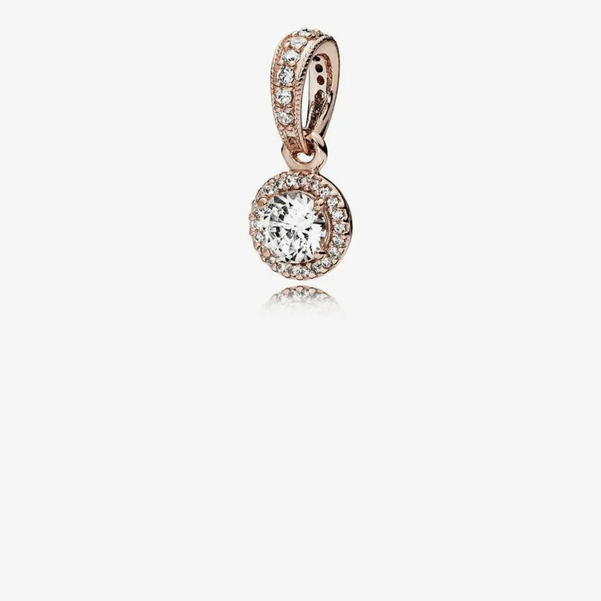 Charm Pendente Rosetm Beleza Clássica