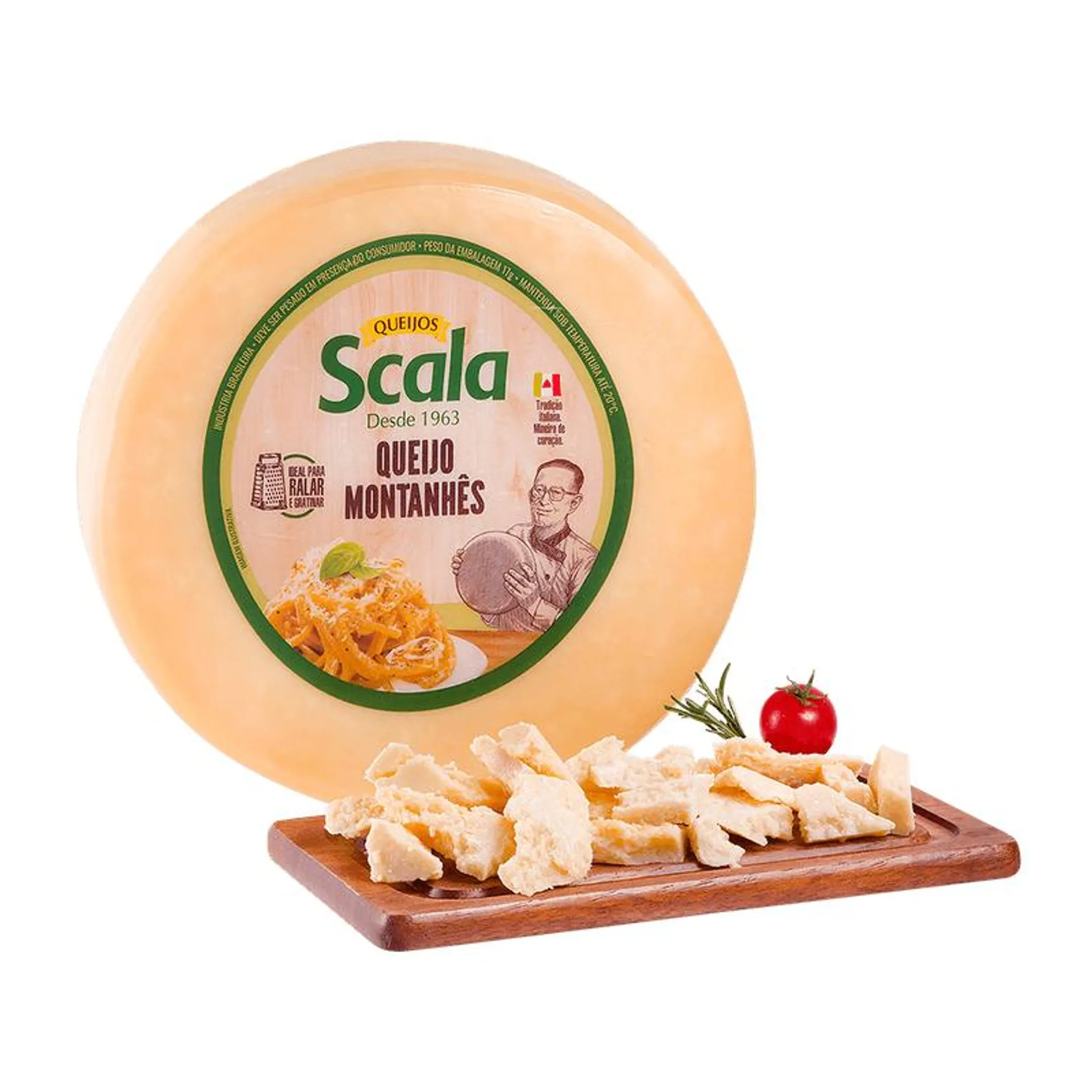 Queijo Parmesão Montanhês Scala Em Lascas Kg