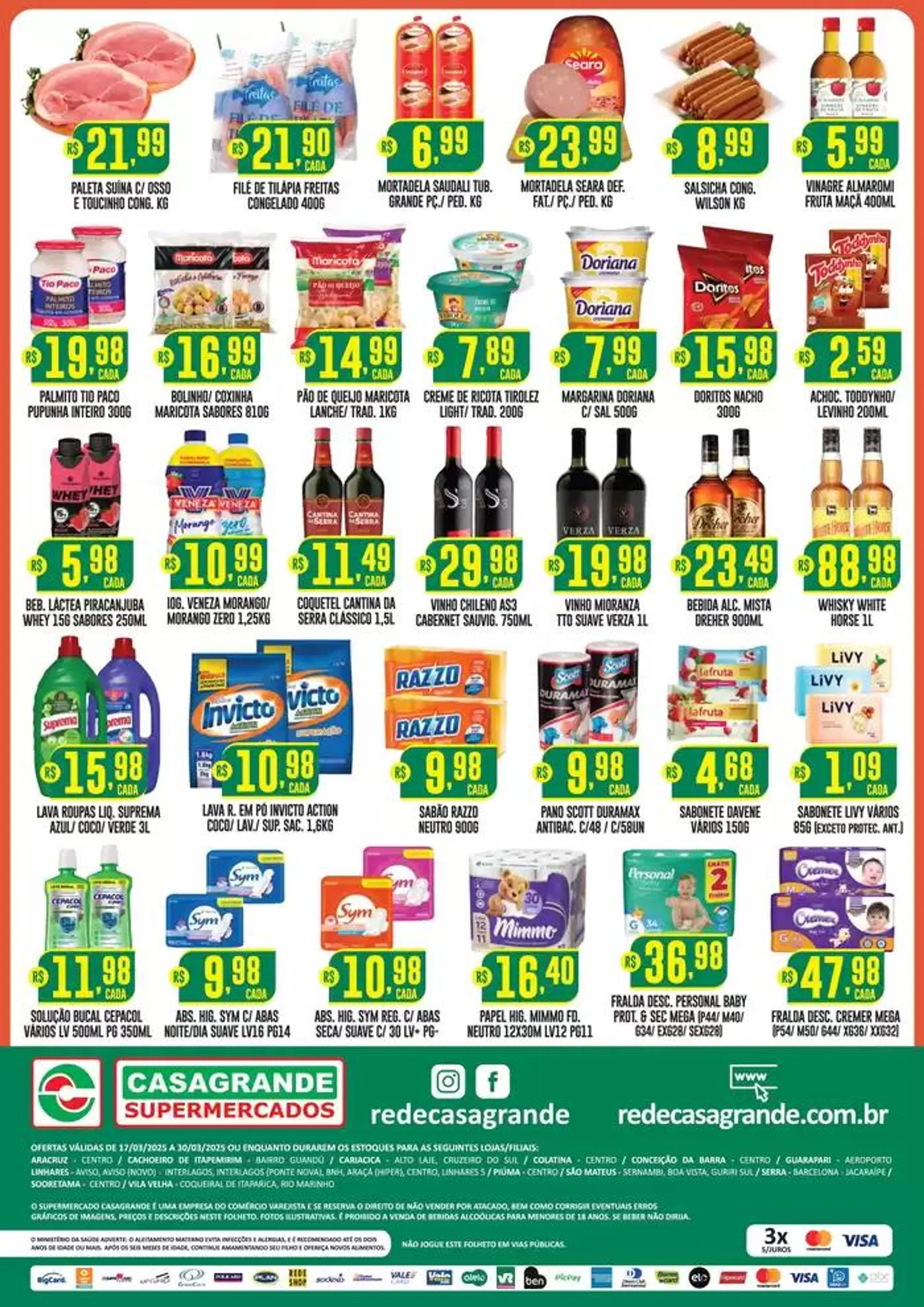 Encarte de Ofertas Espírito Santos 18 de março até 30 de março 2025 - Pagina 2