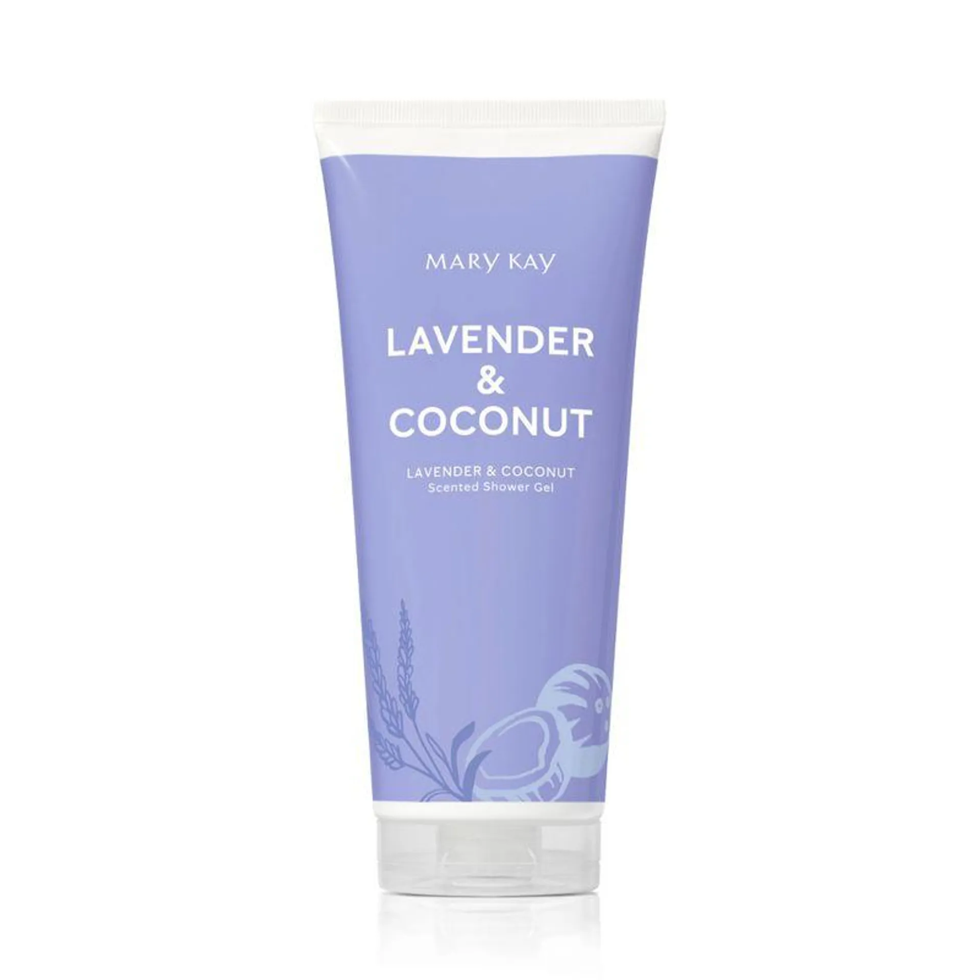 Gel de Limpeza Corporal Perfumado - Lavanda e Coco - 200g