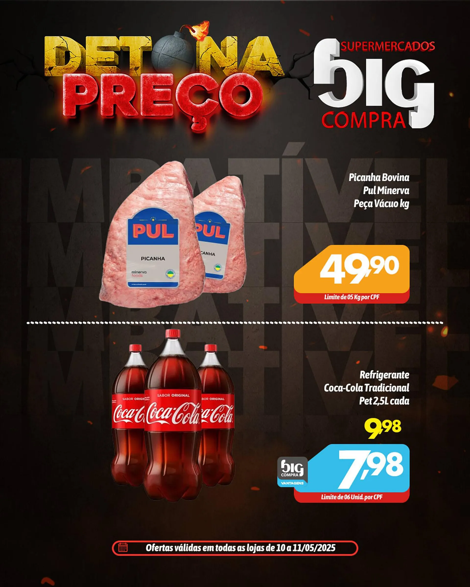 Encarte de Catálogo Supermercados Big Compra 10 de maio até 11 de maio 2025 - Pagina 3