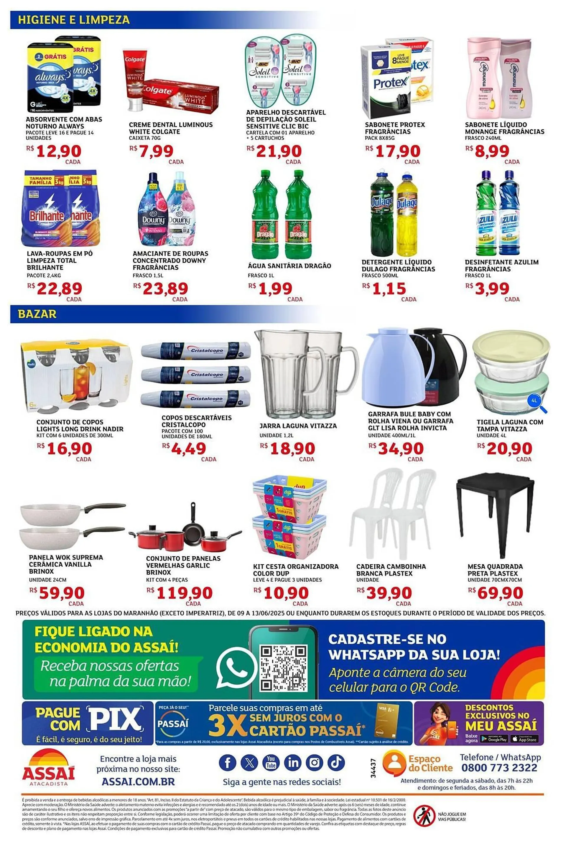 Encarte de Catálogo Assaí Atacadista 10 de junho até 13 de junho 2025 - Pagina 4