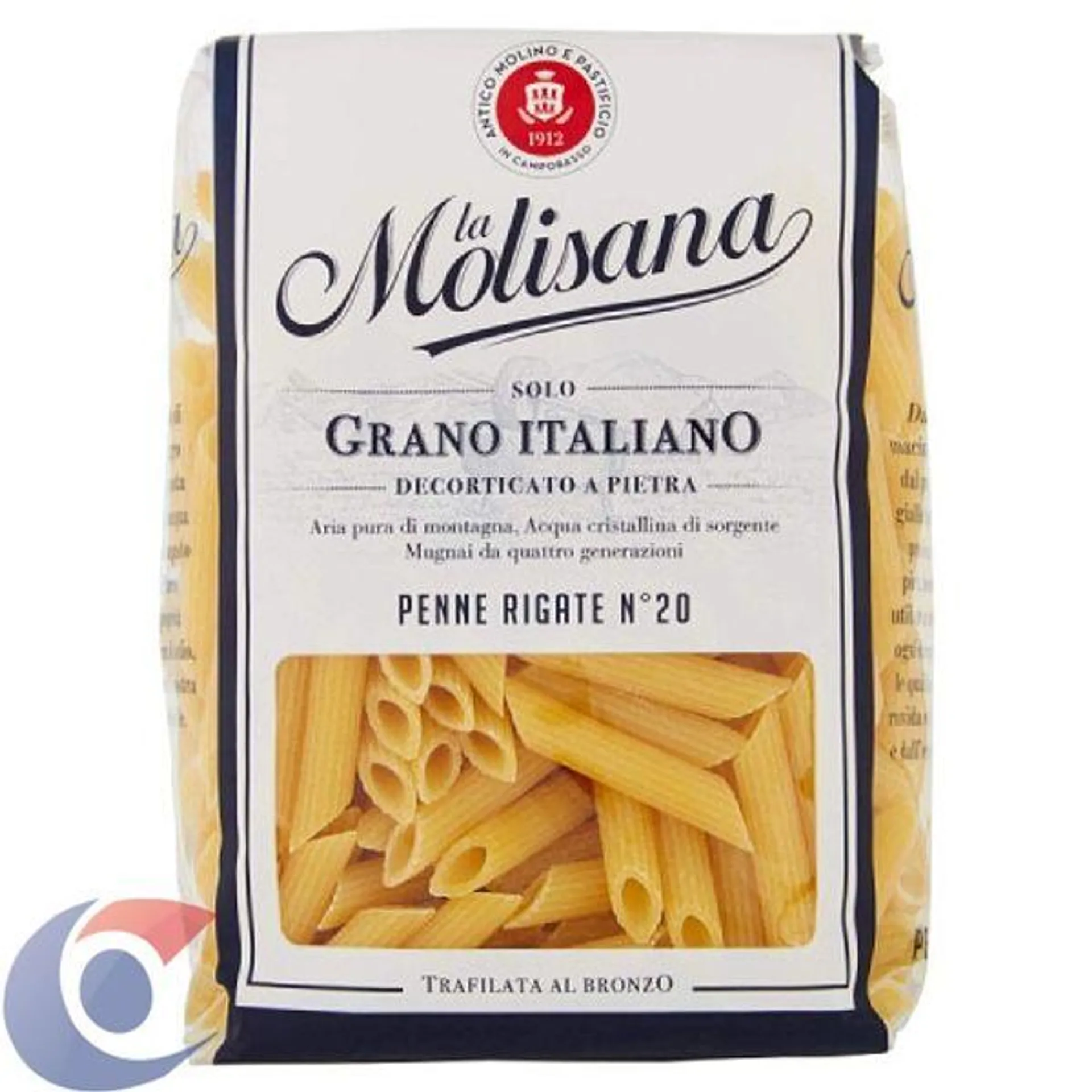 Massa Italiana Penne Bronro La Molisana 500g