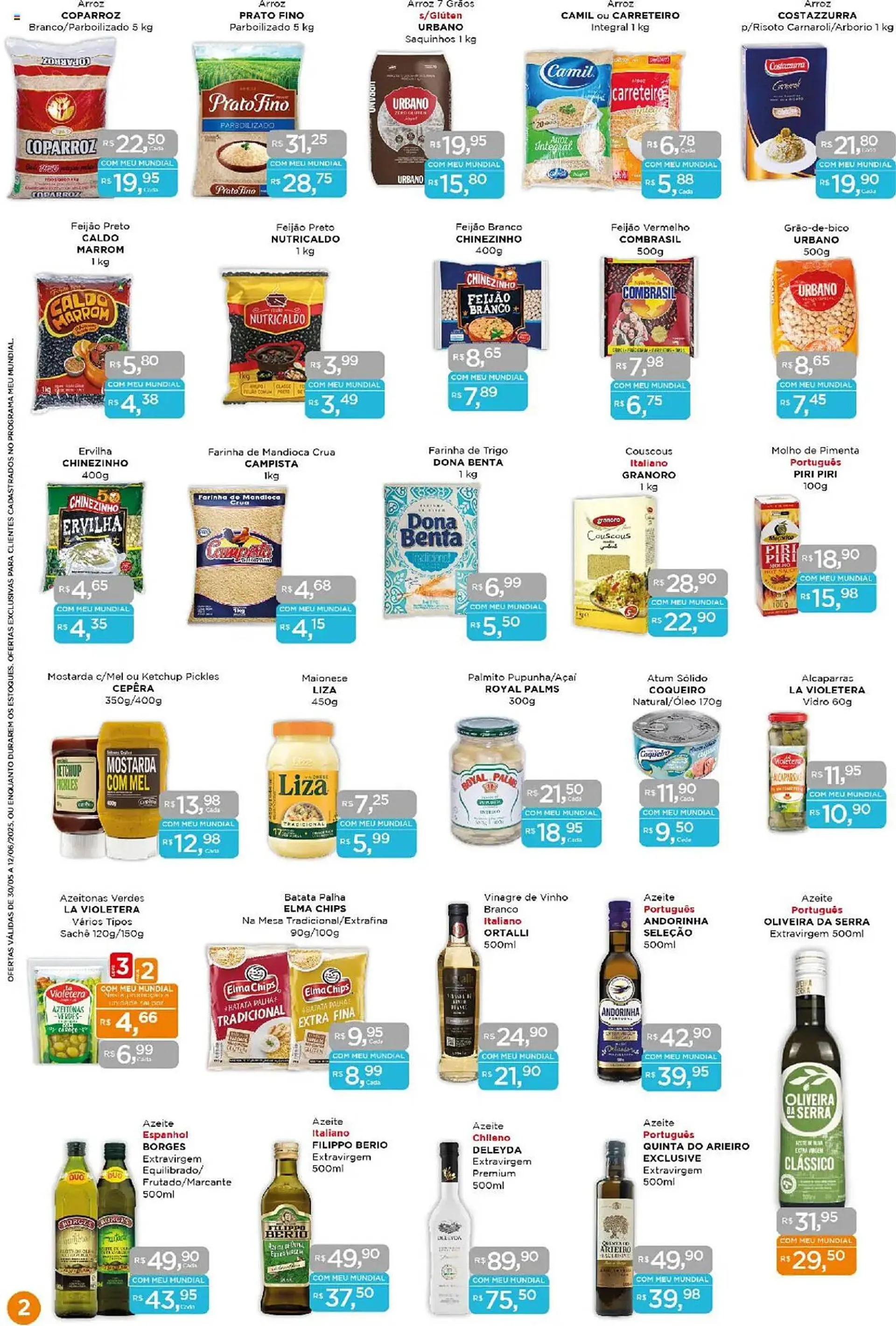 Encarte de Catálogo Supermercados Mundial 30 de maio até 13 de junho 2025 - Pagina 2