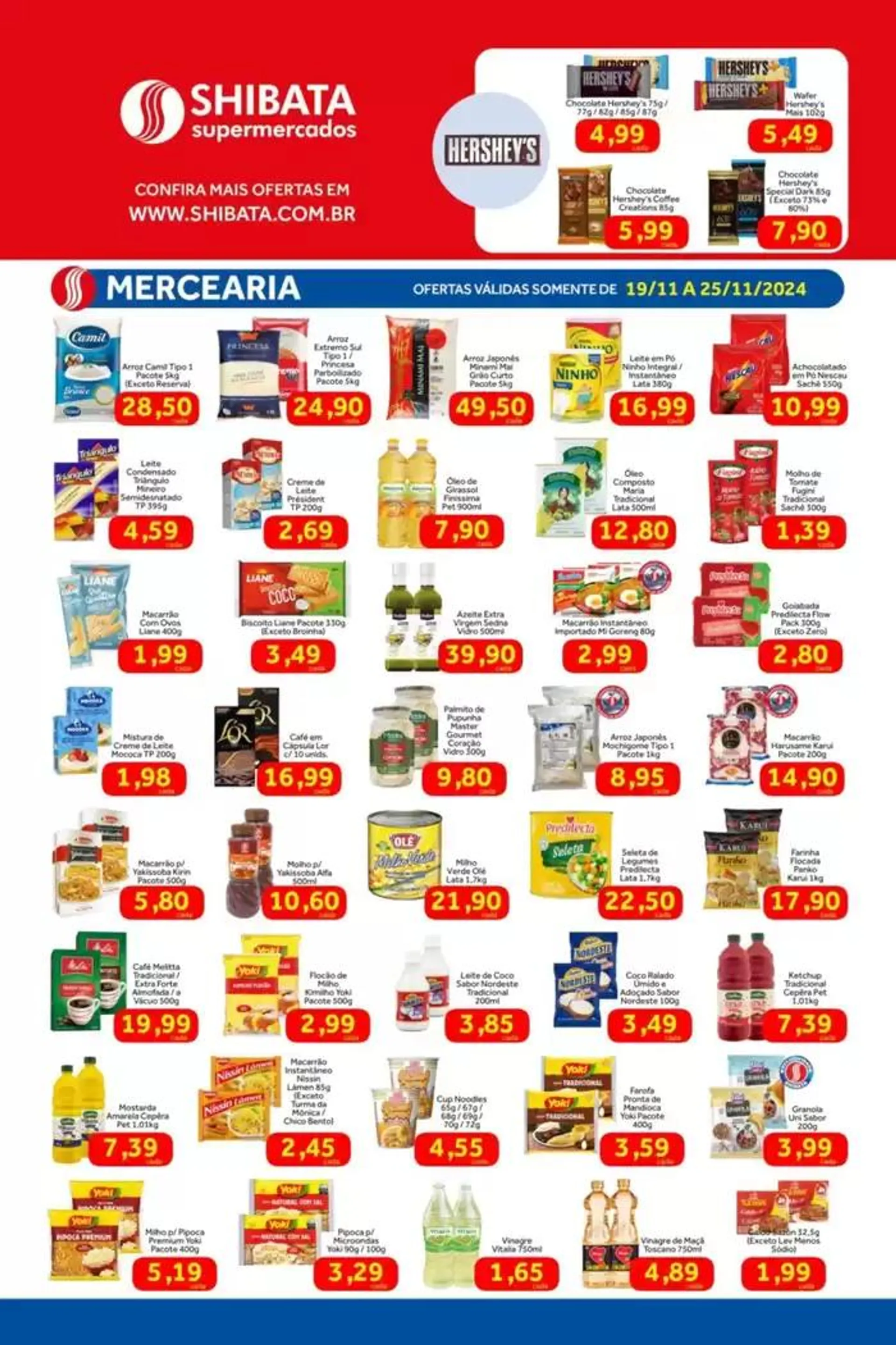 Encarte de Ofertas Shibata Supermercados 19 de novembro até 25 de novembro 2024 - Pagina 2