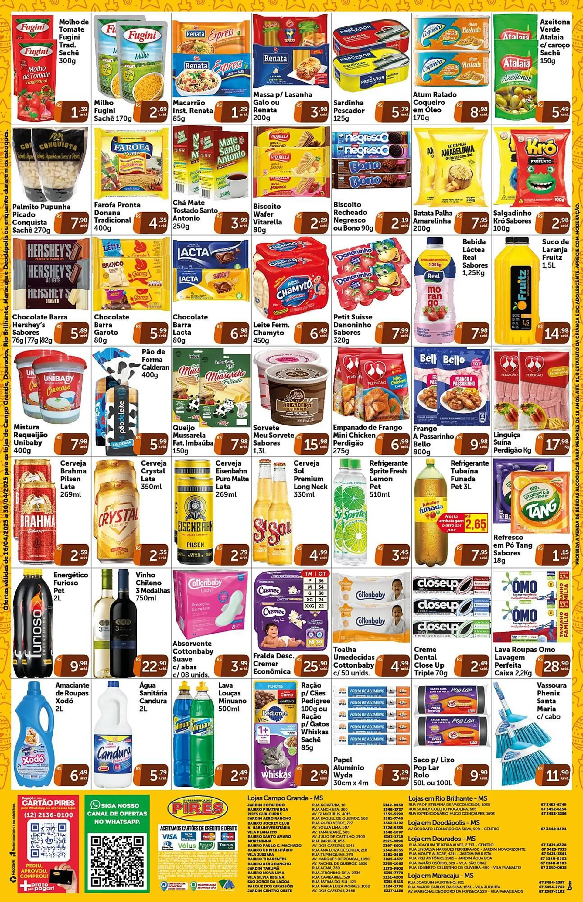 Encarte de Catálogo Pires 21 de abril até 30 de abril 2025 - Pagina 2