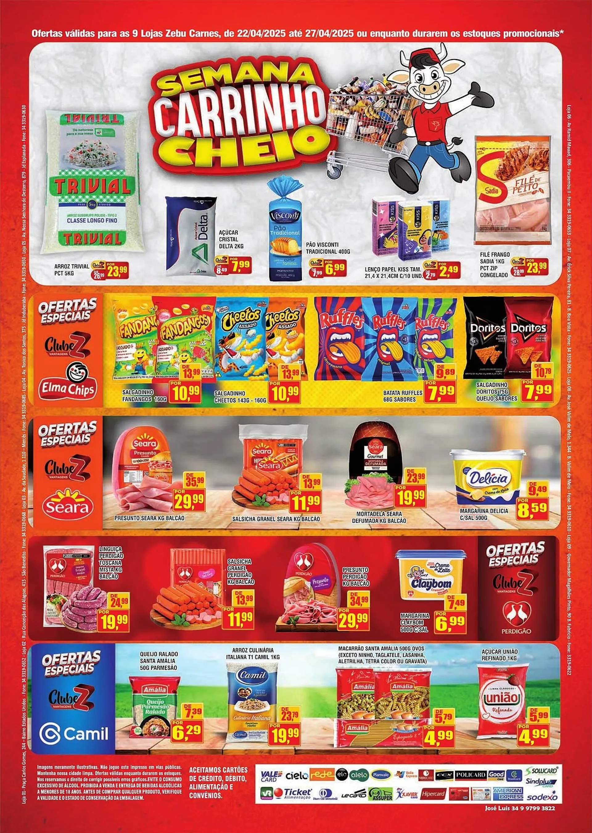 Encarte de Catálogo Zebu Carnes Supermercados 21 de abril até 27 de abril 2025 - Pagina 2