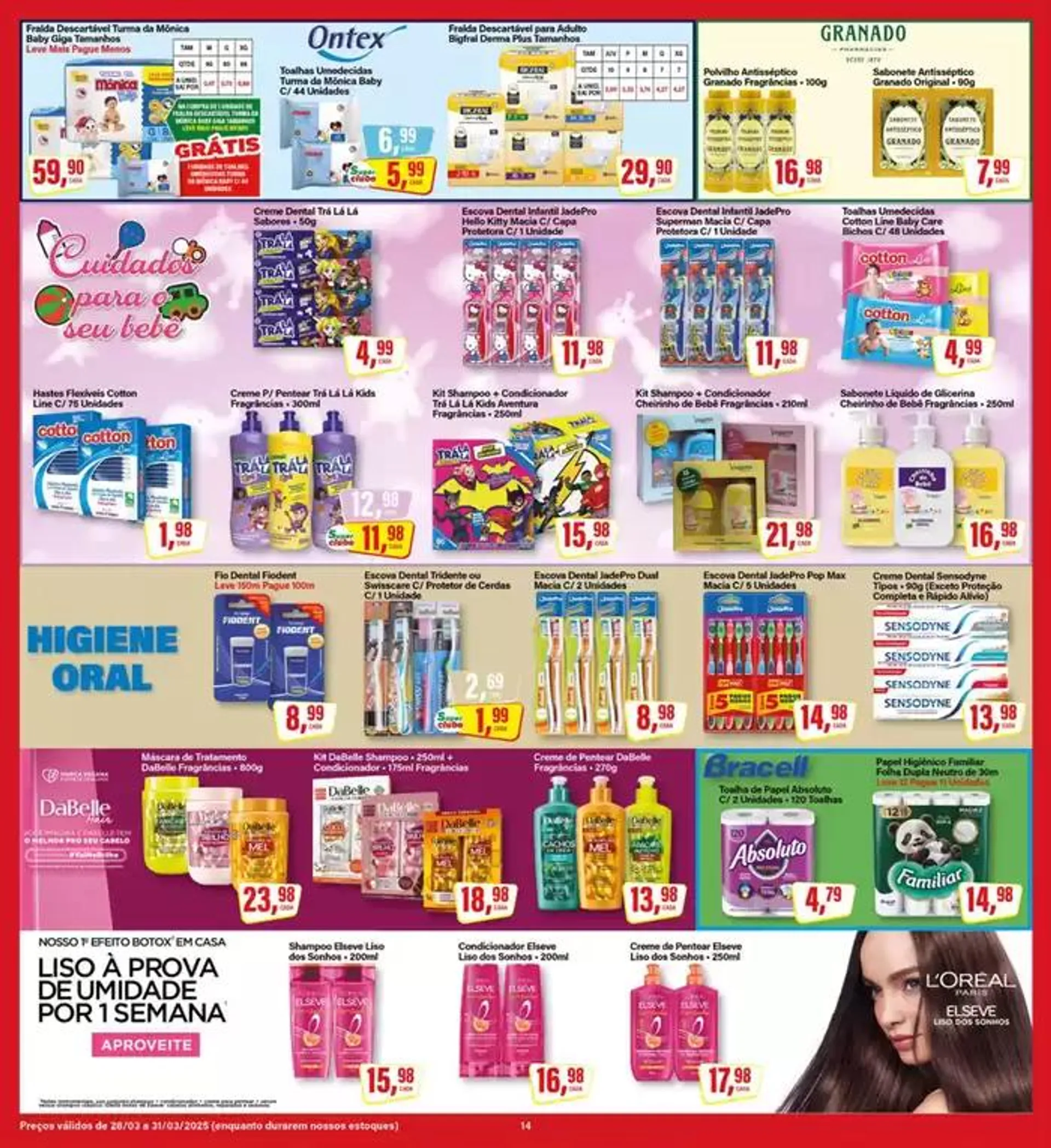 Encarte de Nossas melhores ofertas para você 28 de março até 31 de março 2025 - Pagina 14