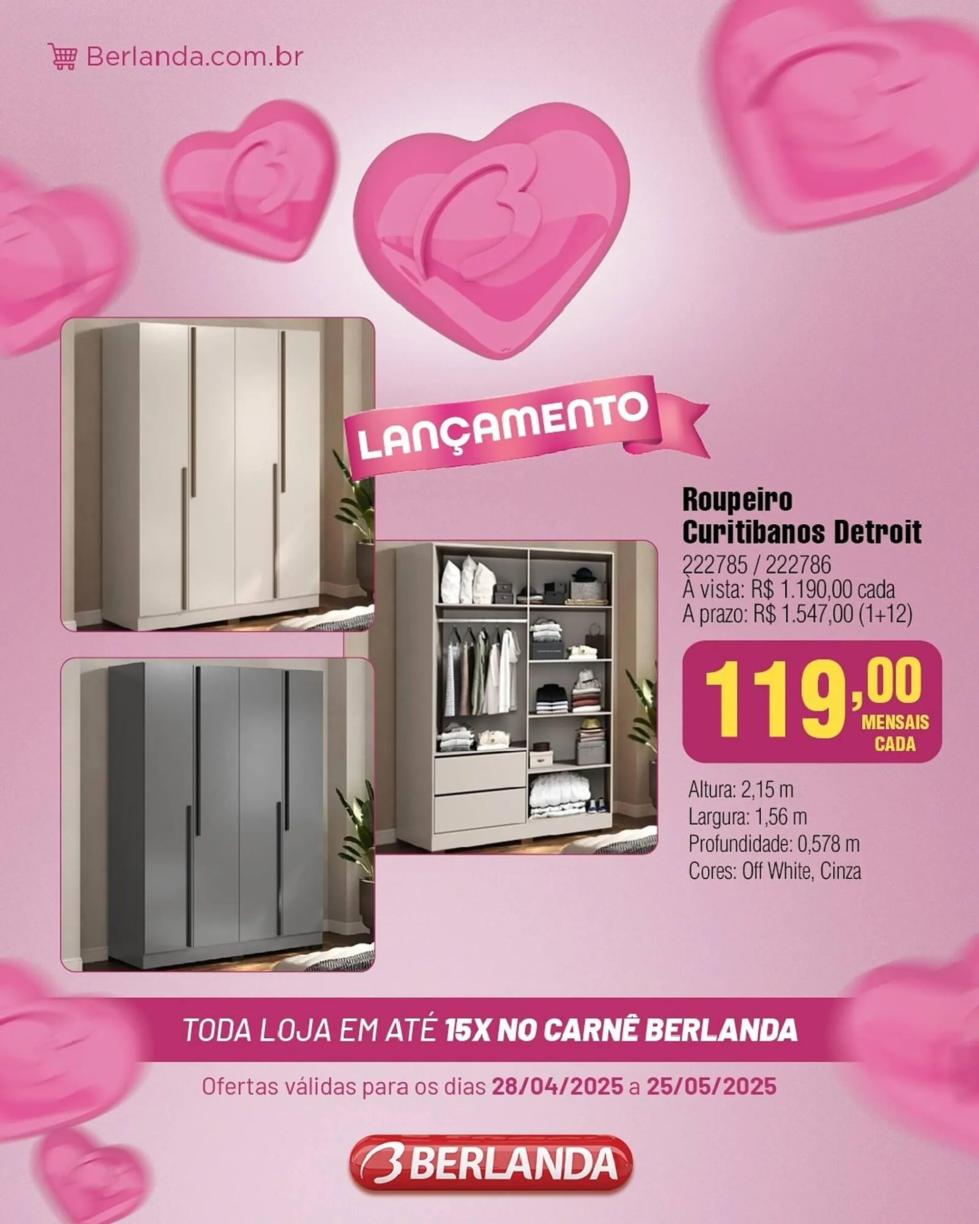 Encarte de Catálogo Berlanda 12 de maio até 25 de maio 2025 - Pagina 4