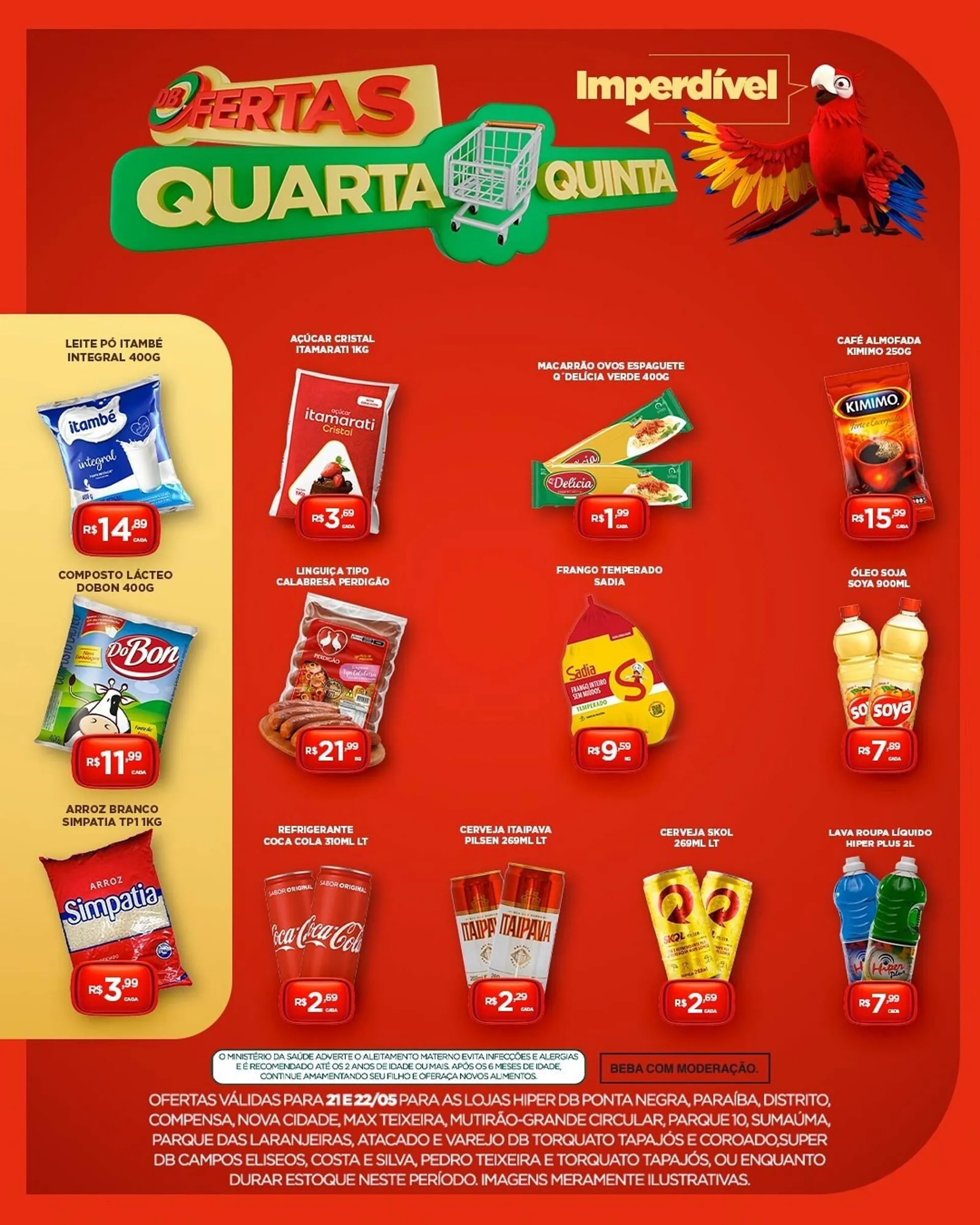 Encarte de Catálogo DB Supermercados 21 de maio até 22 de maio 2025 - Pagina 2
