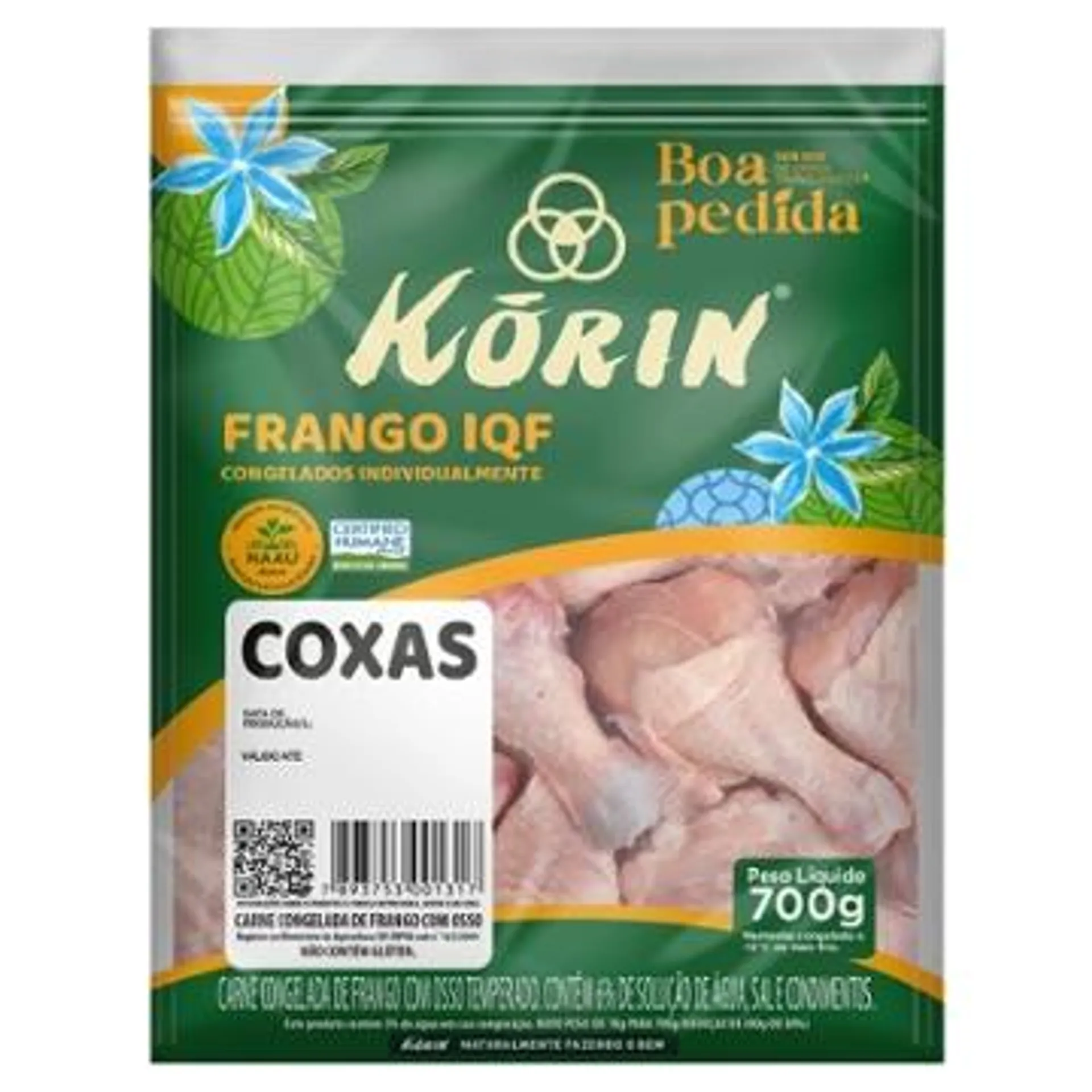 COXAS KORIN BOA PEDIDA 700G