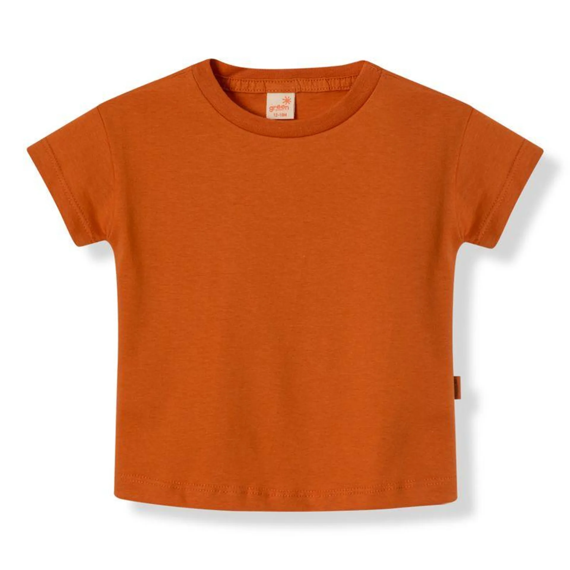 Camiseta Toddler Menino Color Laranja