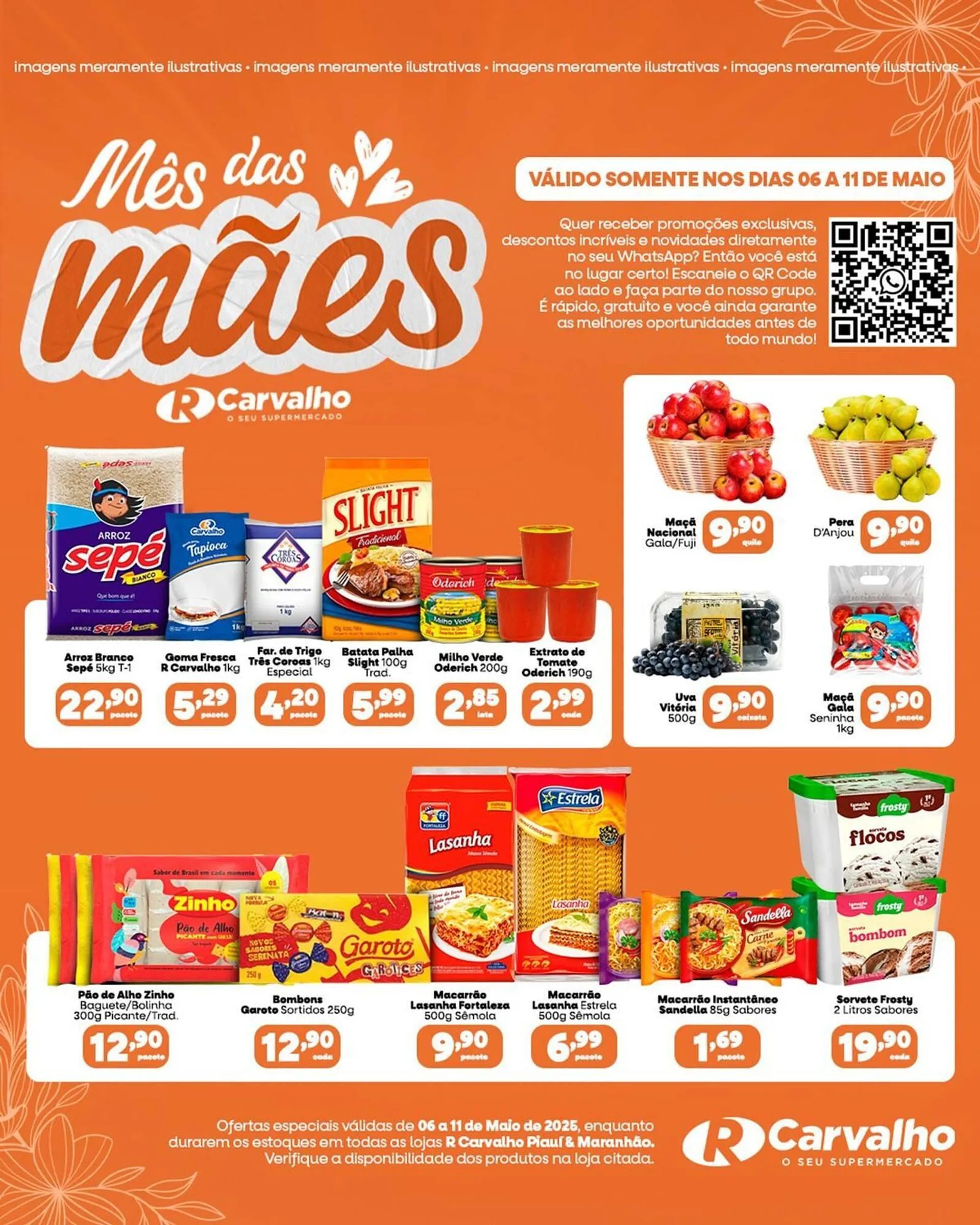 Encarte de Catálogo Carvalho Supermercado 7 de maio até 11 de maio 2025 - Pagina 1