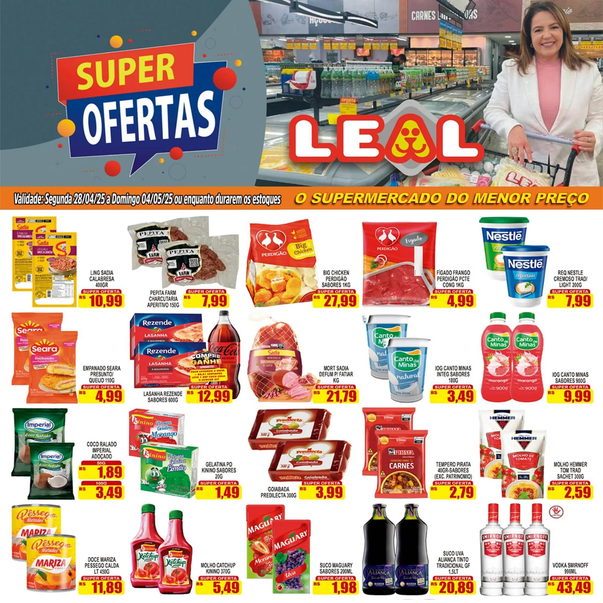 Encarte de Catálogo Supermercado leal 28 de abril até 4 de maio 2025 - Pagina 4