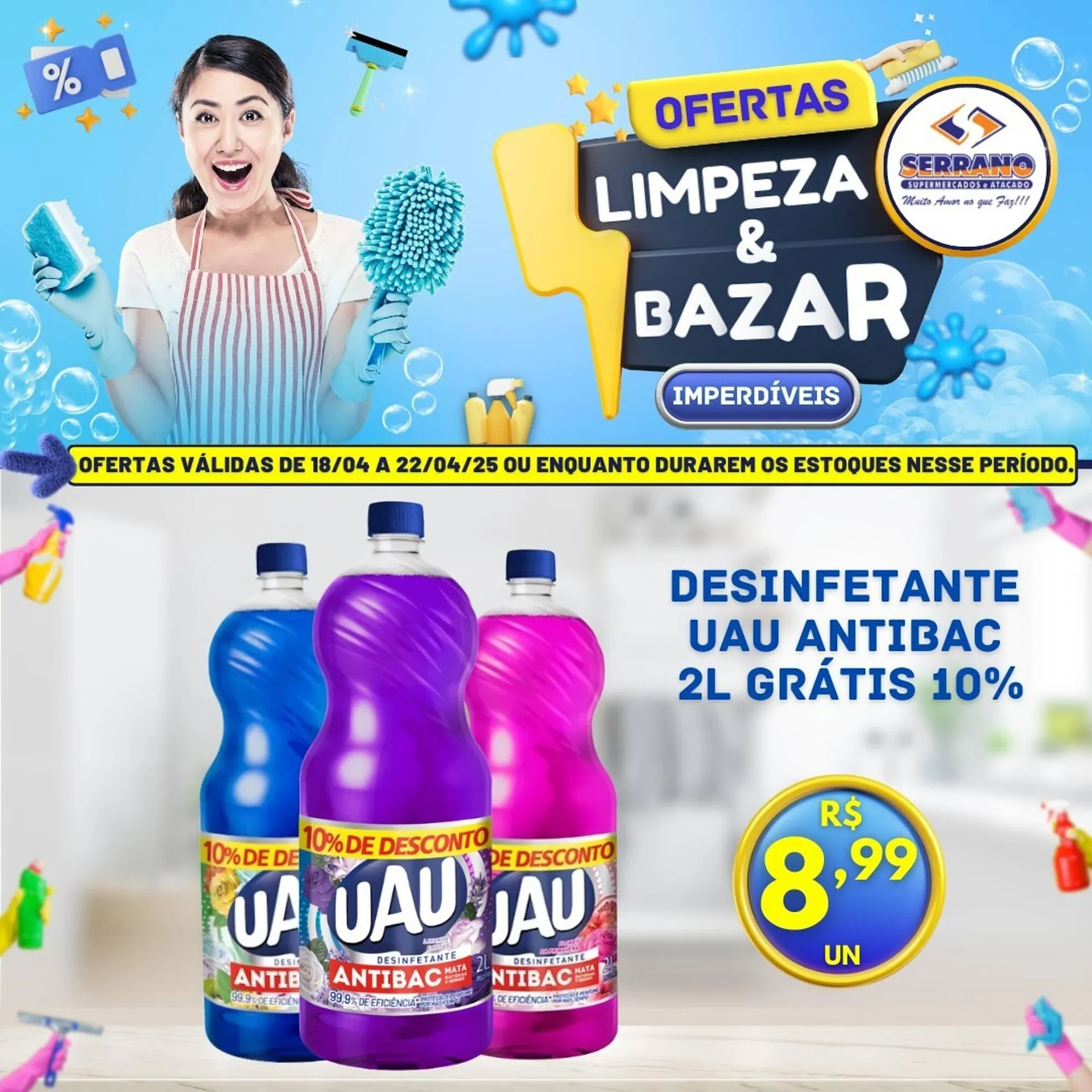 Encarte de Catálogo Serrano Supermercado 21 de abril até 22 de abril 2025 - Pagina 5