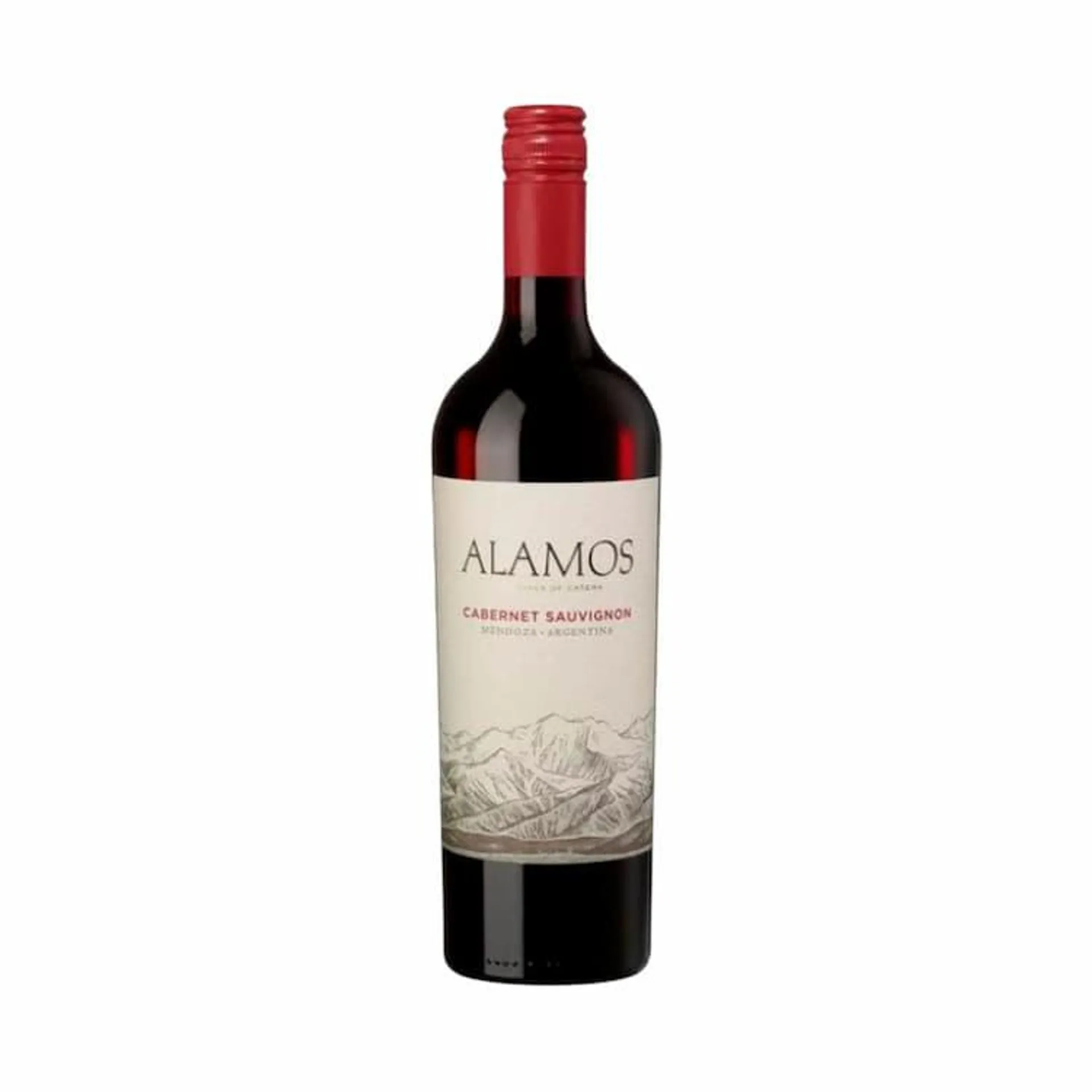 Vinho Tinto Argentino Suave Alamos Cabernet 750 ml