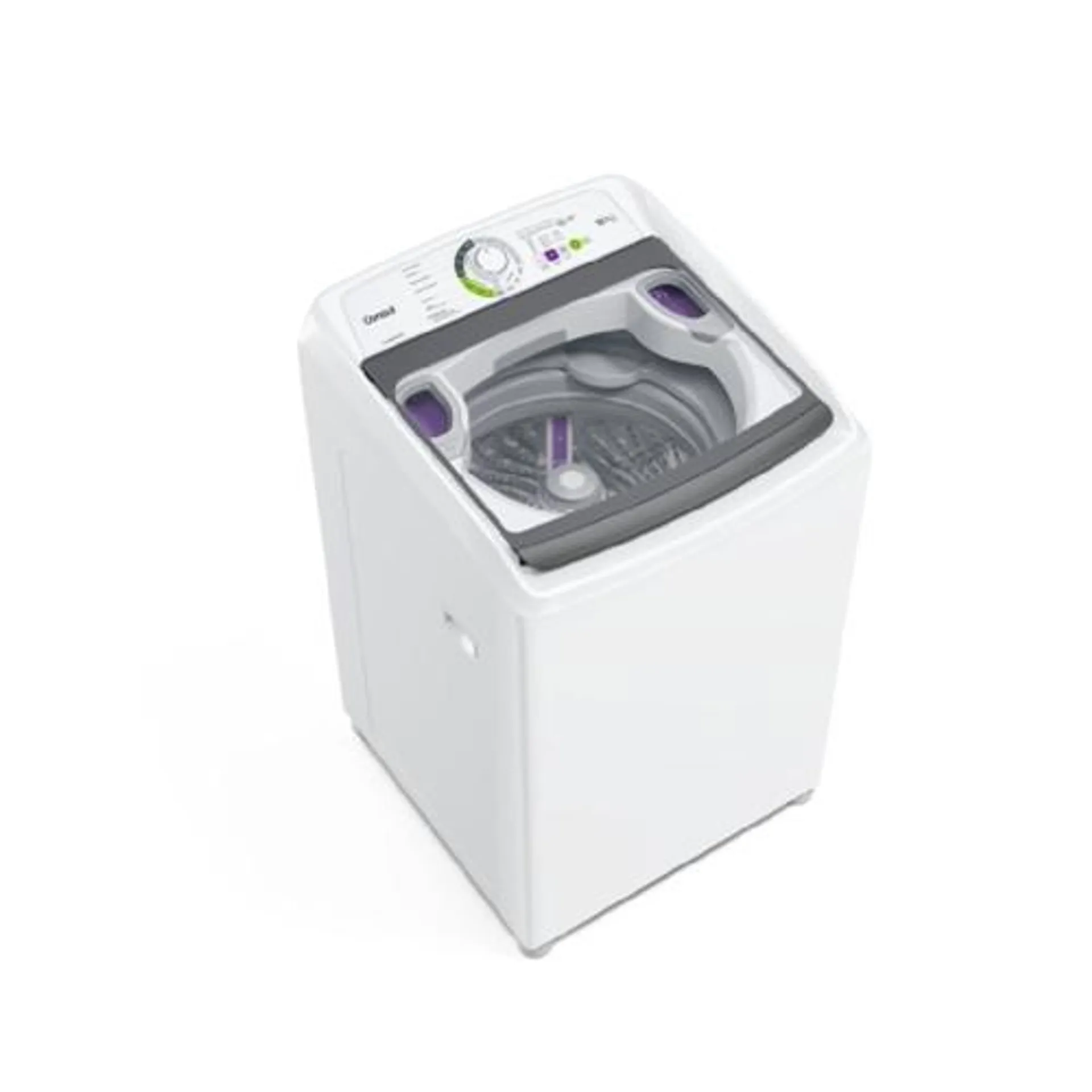 Máquina de Lavar Roupas Consul 15Kg Cesto Inox CWH15AB Branco