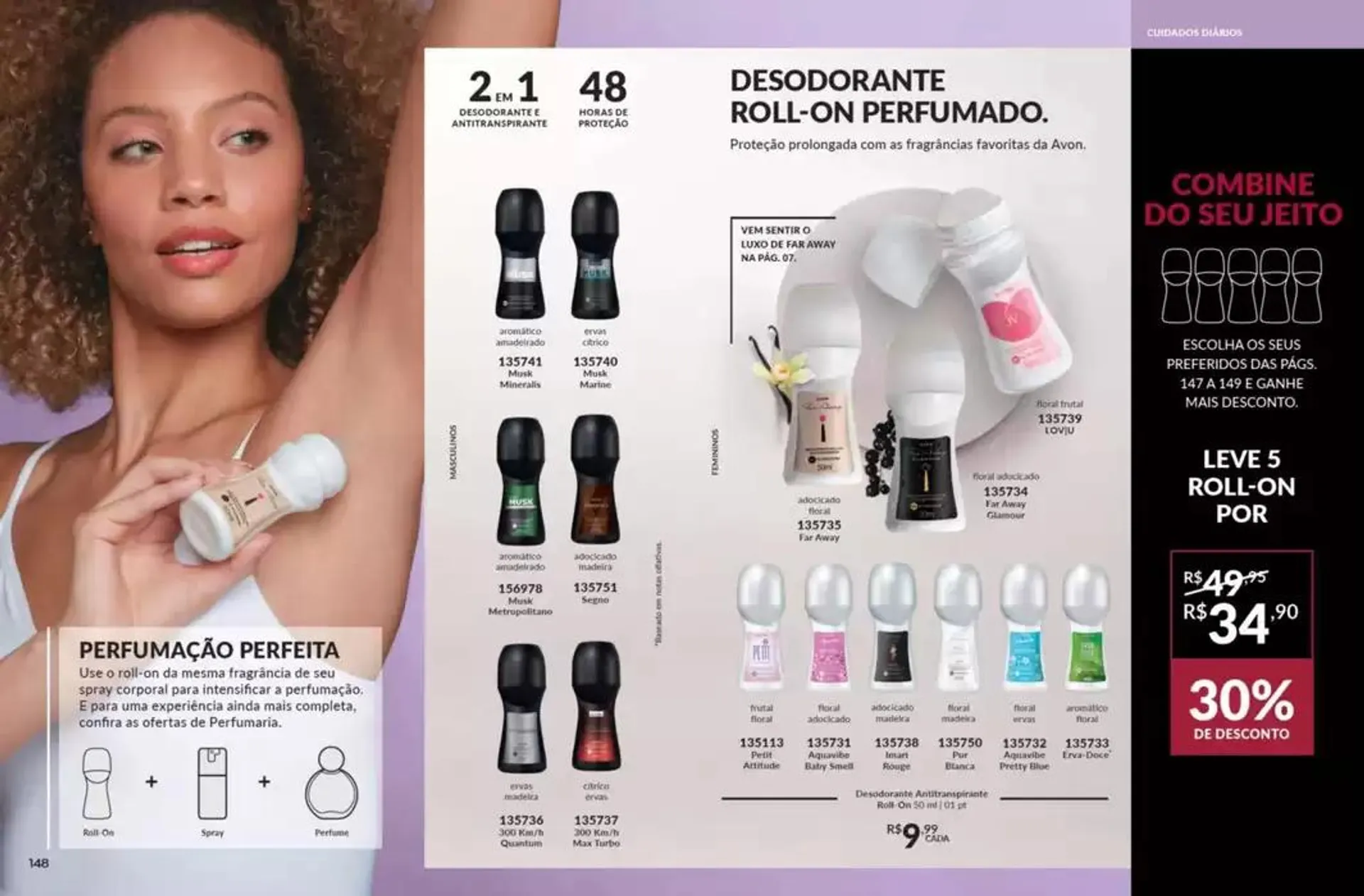 Encarte de Avon Cosméticos  1 de outubro até 31 de outubro 2024 - Pagina 71