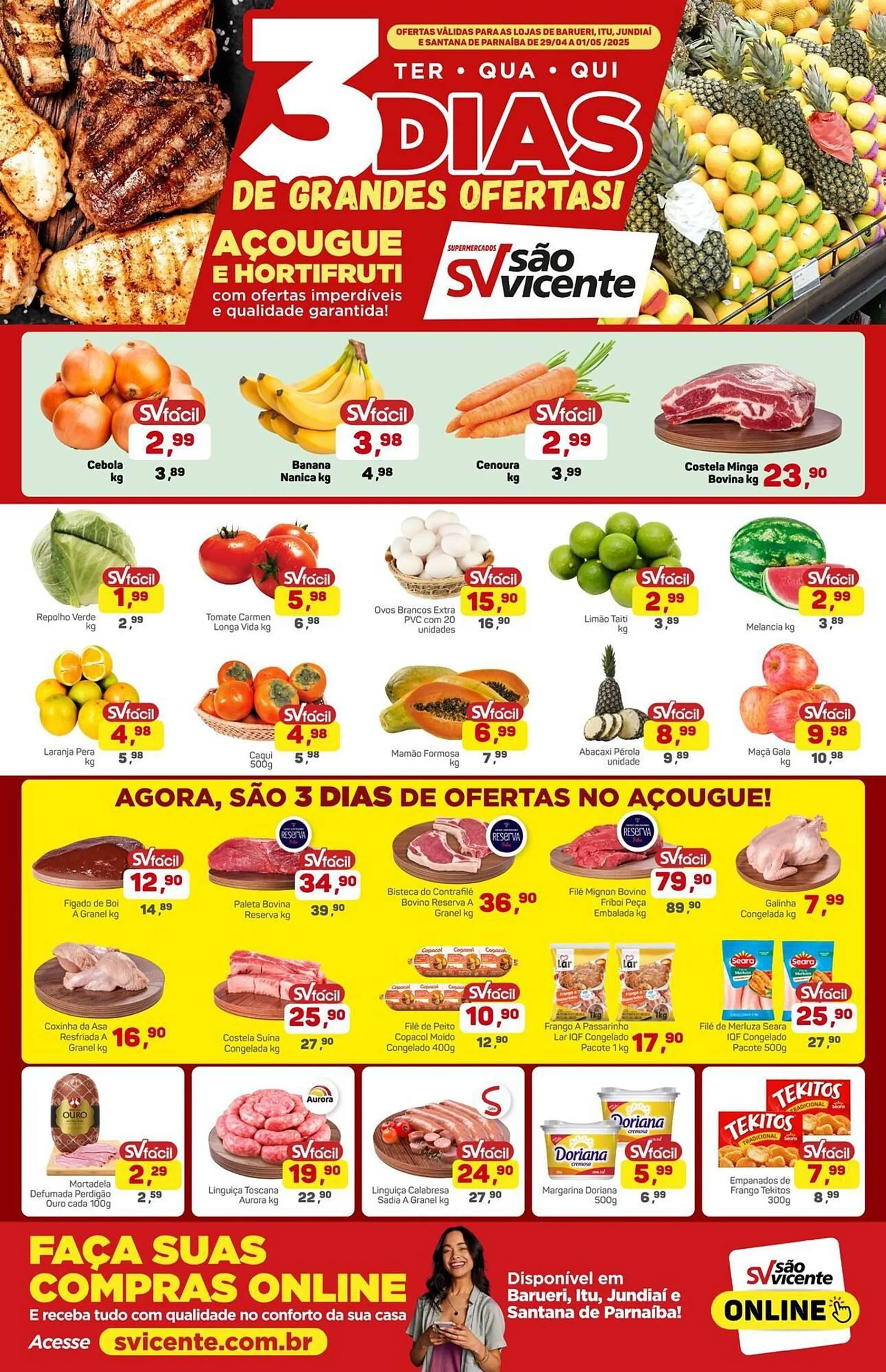 Catálogo Supermercados São Vicente - 1