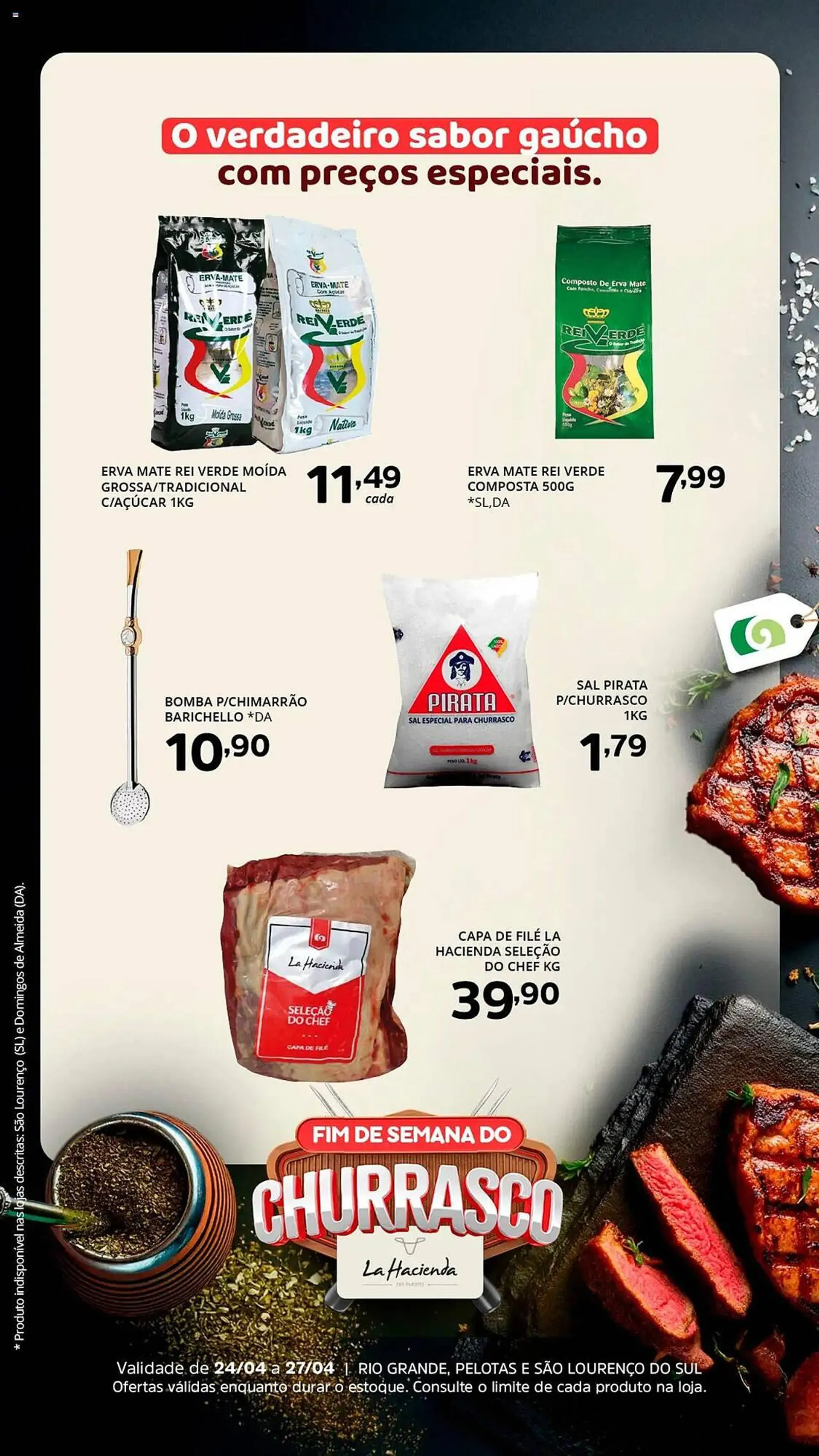 Encarte de Catálogo Supermercados Guanabara 24 de abril até 27 de abril 2025 - Pagina 2