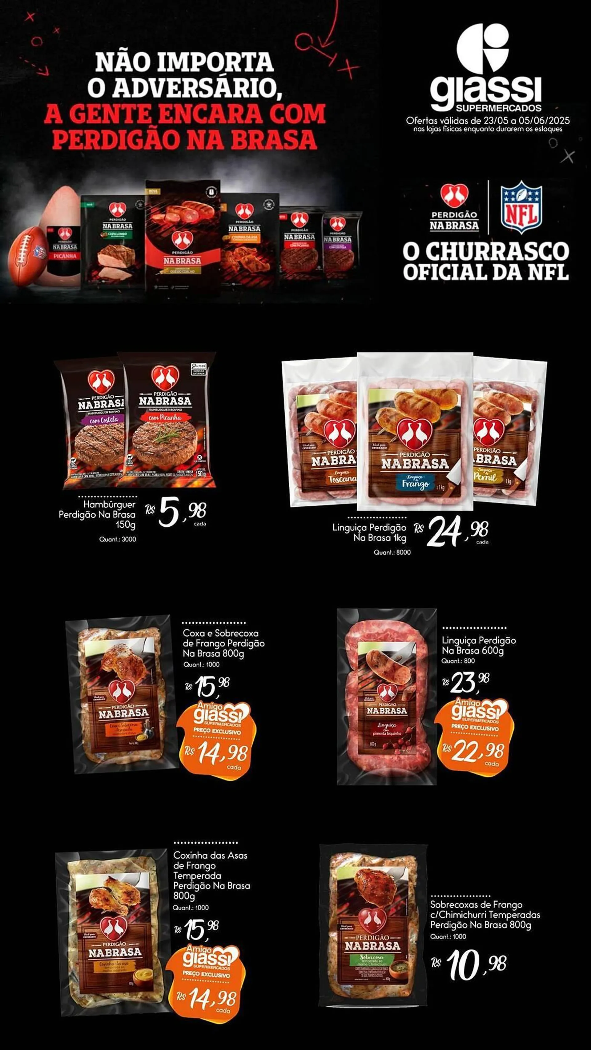 Encarte de Catálogo Giassi Supermercados 23 de maio até 5 de junho 2025 - Pagina 1