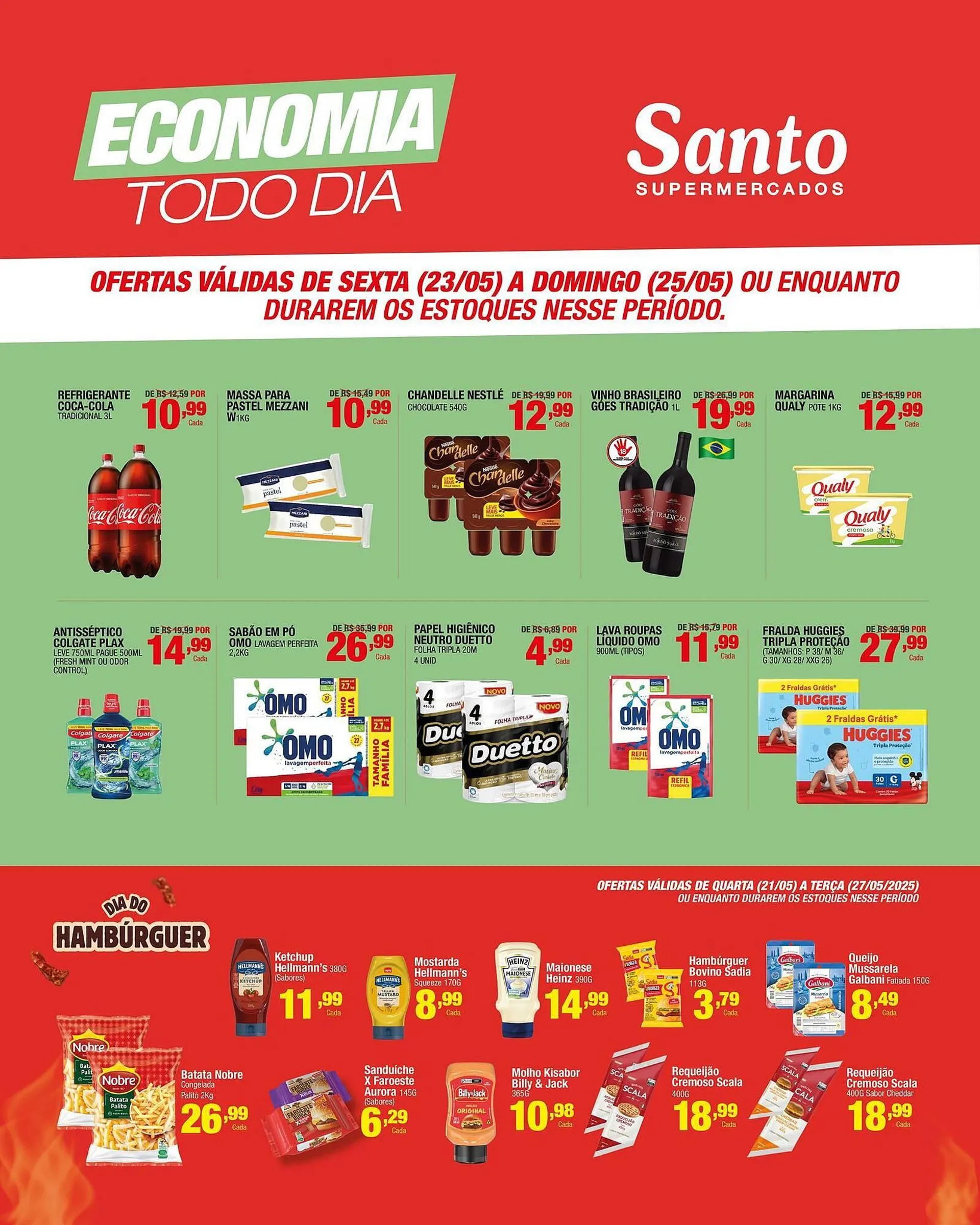Encarte de Catálogo Santo Supermercados 21 de maio até 25 de maio 2025 - Pagina 3