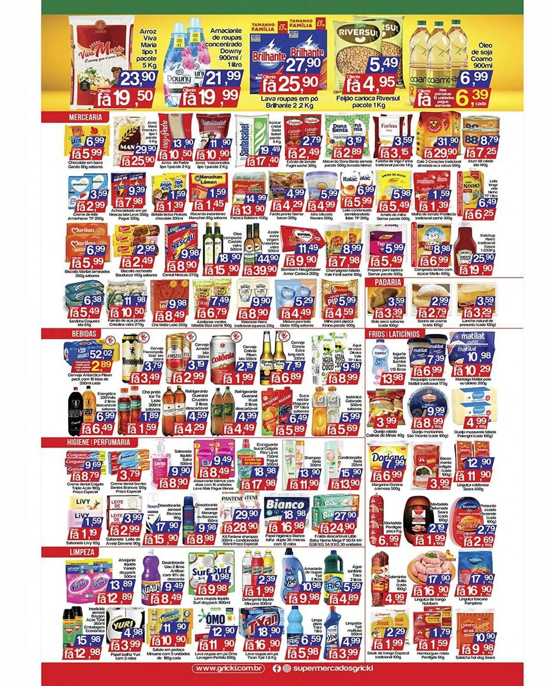 Encarte de Catálogo Supermercados Gricki 12 de maio até 13 de maio 2025 - Pagina 2