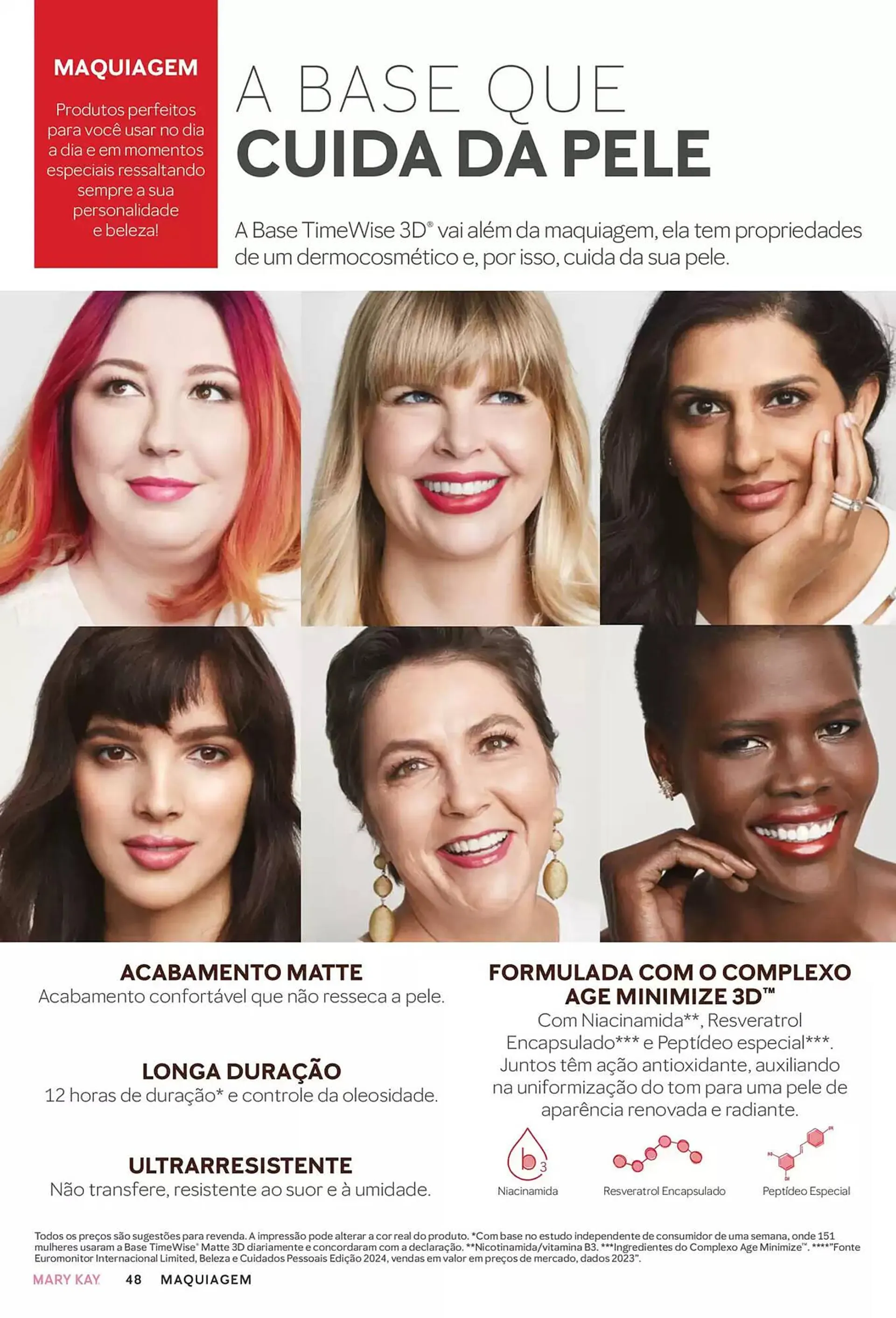 Encarte de Catálogo Mary Kay 3 de janeiro até 3 de julho 2025 - Pagina 48