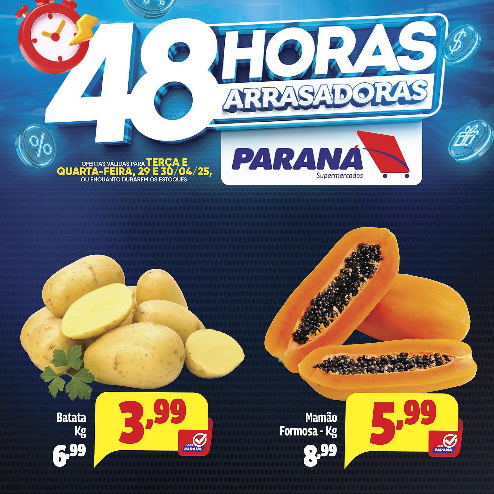 Encarte de Catálogo Supermercado Paraná 29 de abril até 30 de abril 2025 - Pagina 2