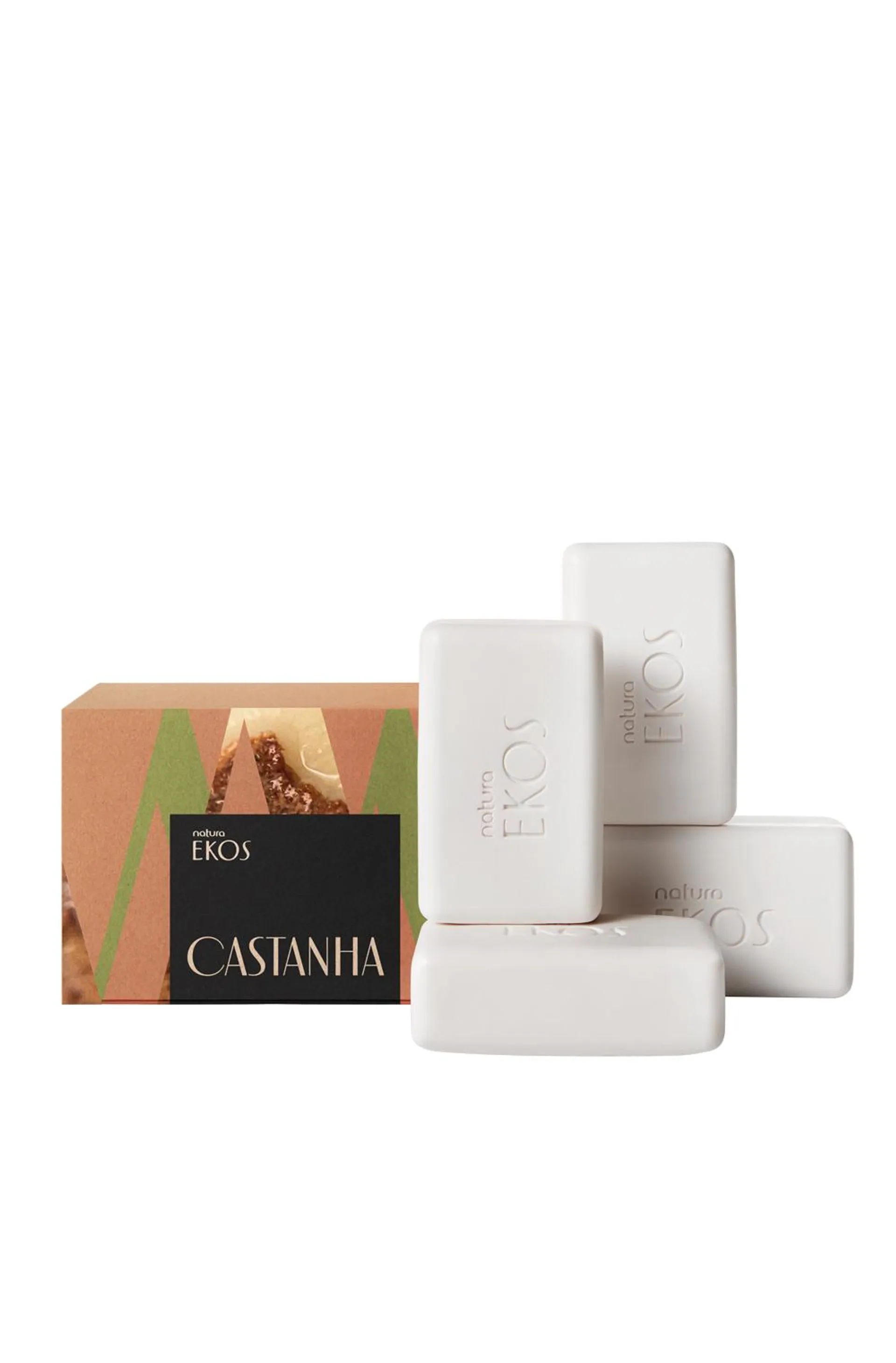 Ekos Castanha Creamy Monopack Bar Soap Set