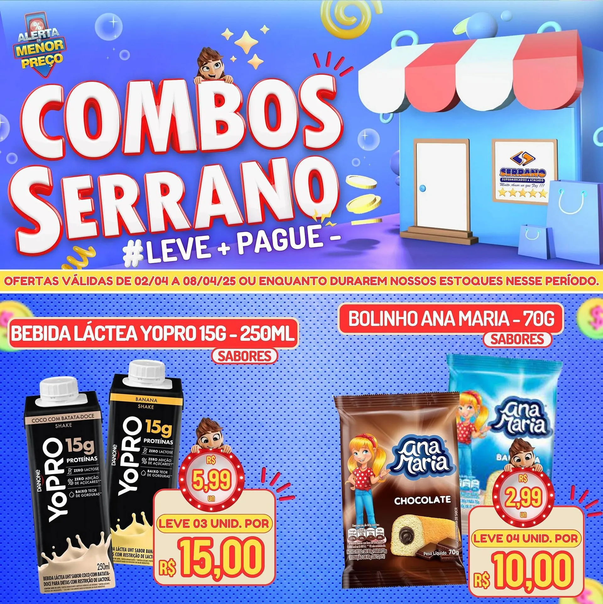 Encarte de Catálogo Serrano Supermercado 2 de abril até 8 de abril 2025 - Pagina 3