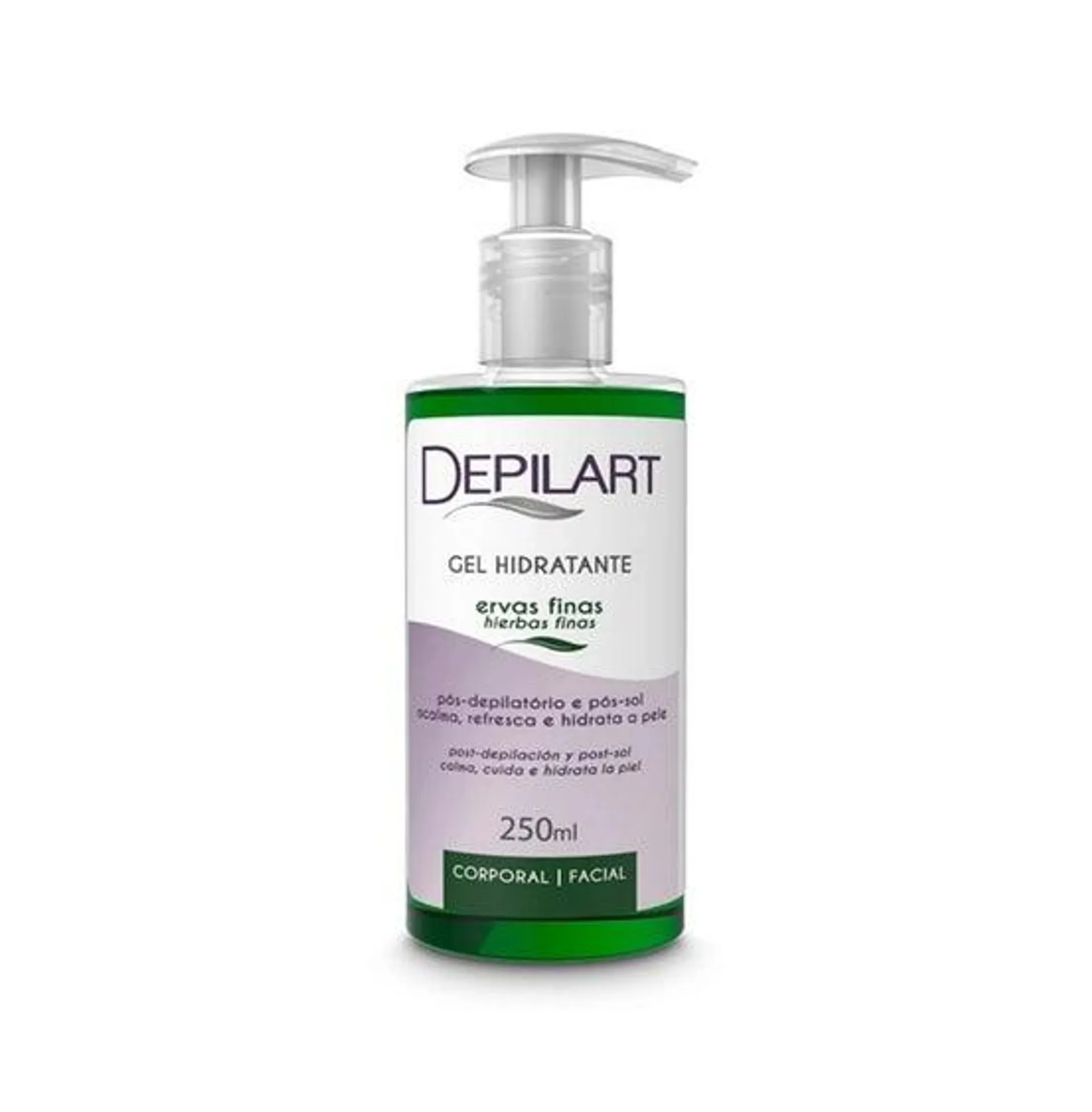 Gel Hidratante Corporal Depilart Ervas Finas 250Ml