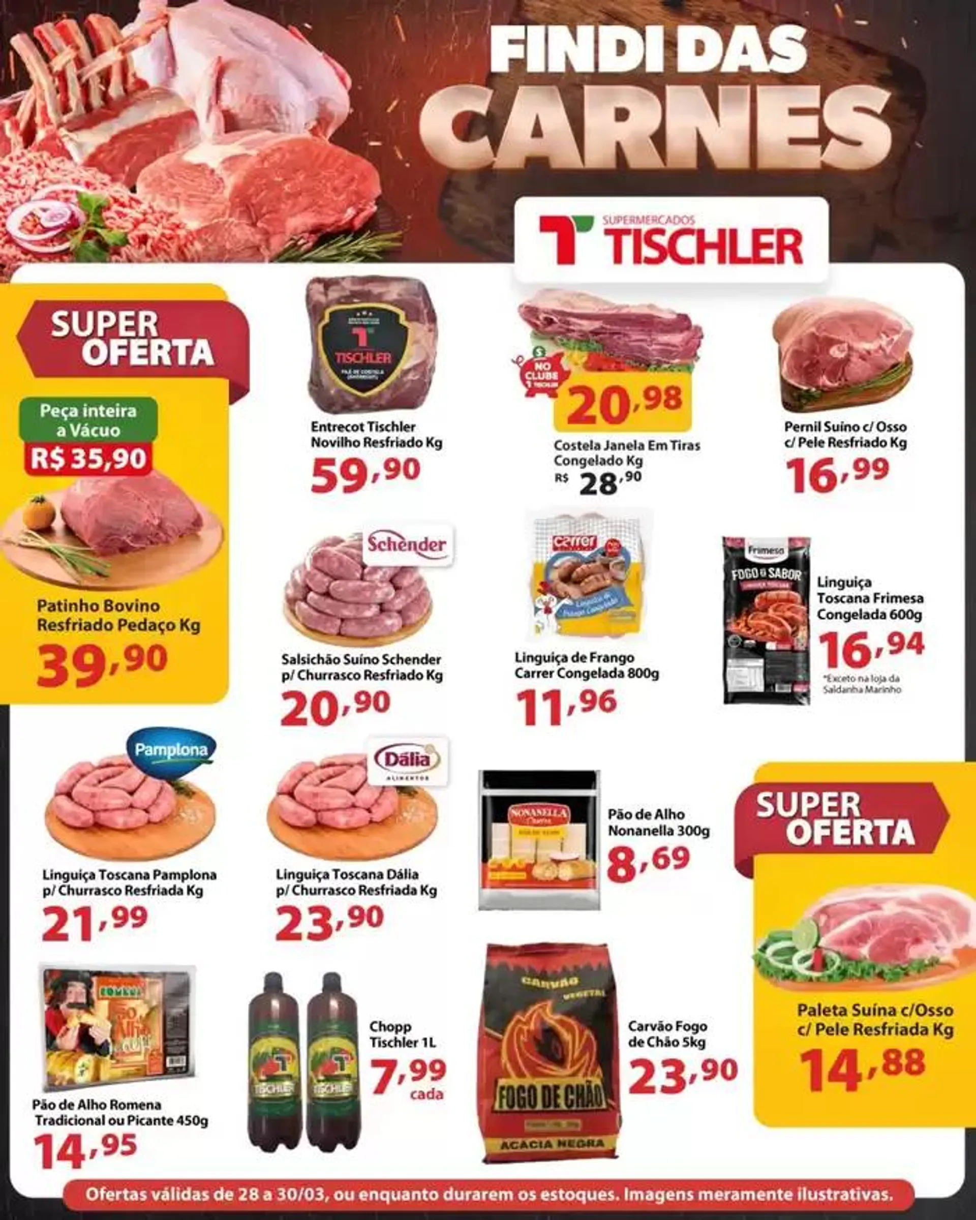 Encarte de Encarte Supermercados Tischler 28 de março até 30 de março 2025 - Pagina 3