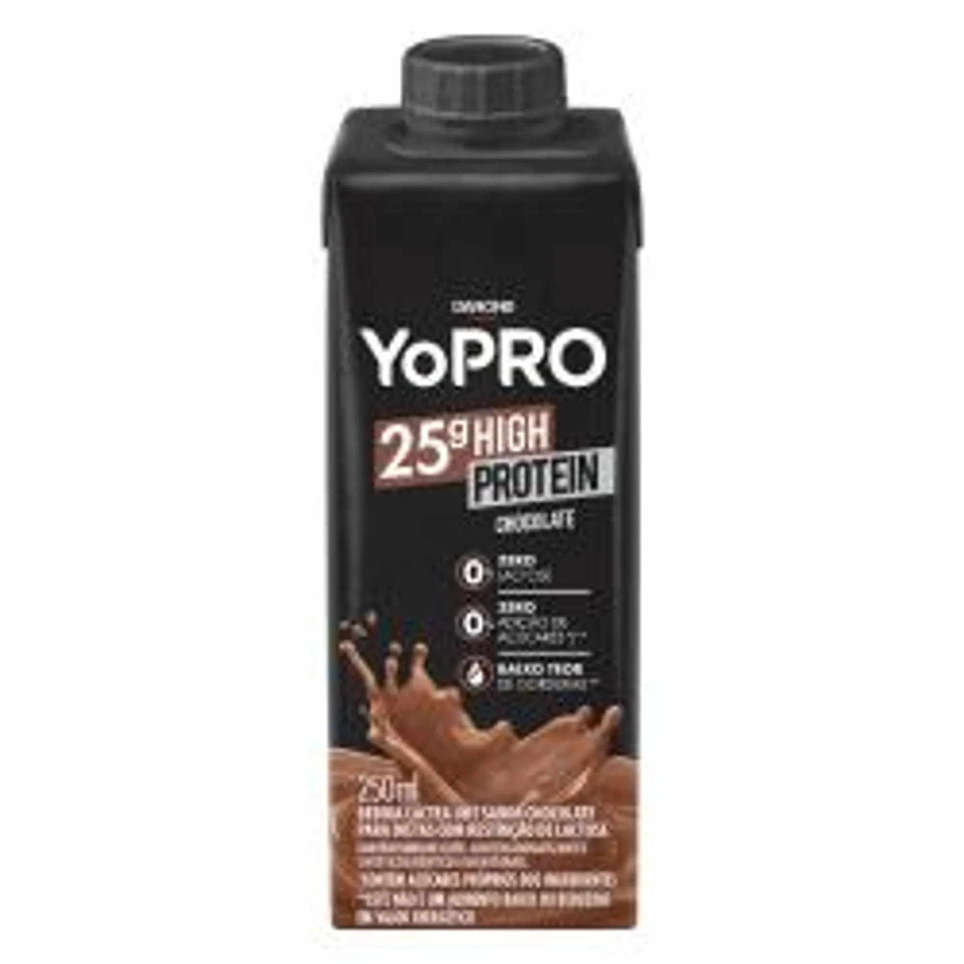 Bebida Lactea Danone Yopro 250ml Chocolate 25 Pro