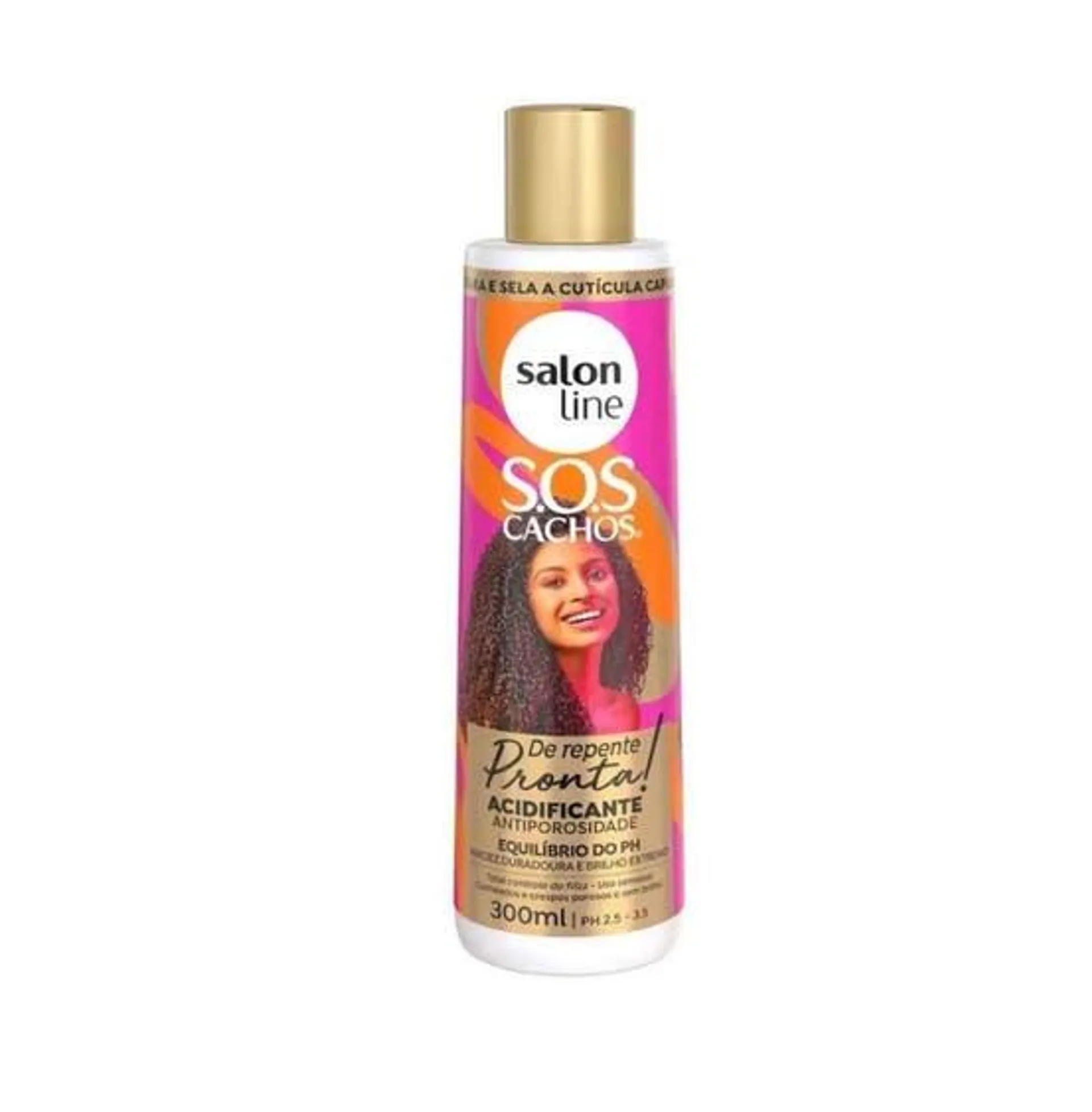 Acidificante Salon Line SOS Antiporosidade de Repente Pronta 300ml