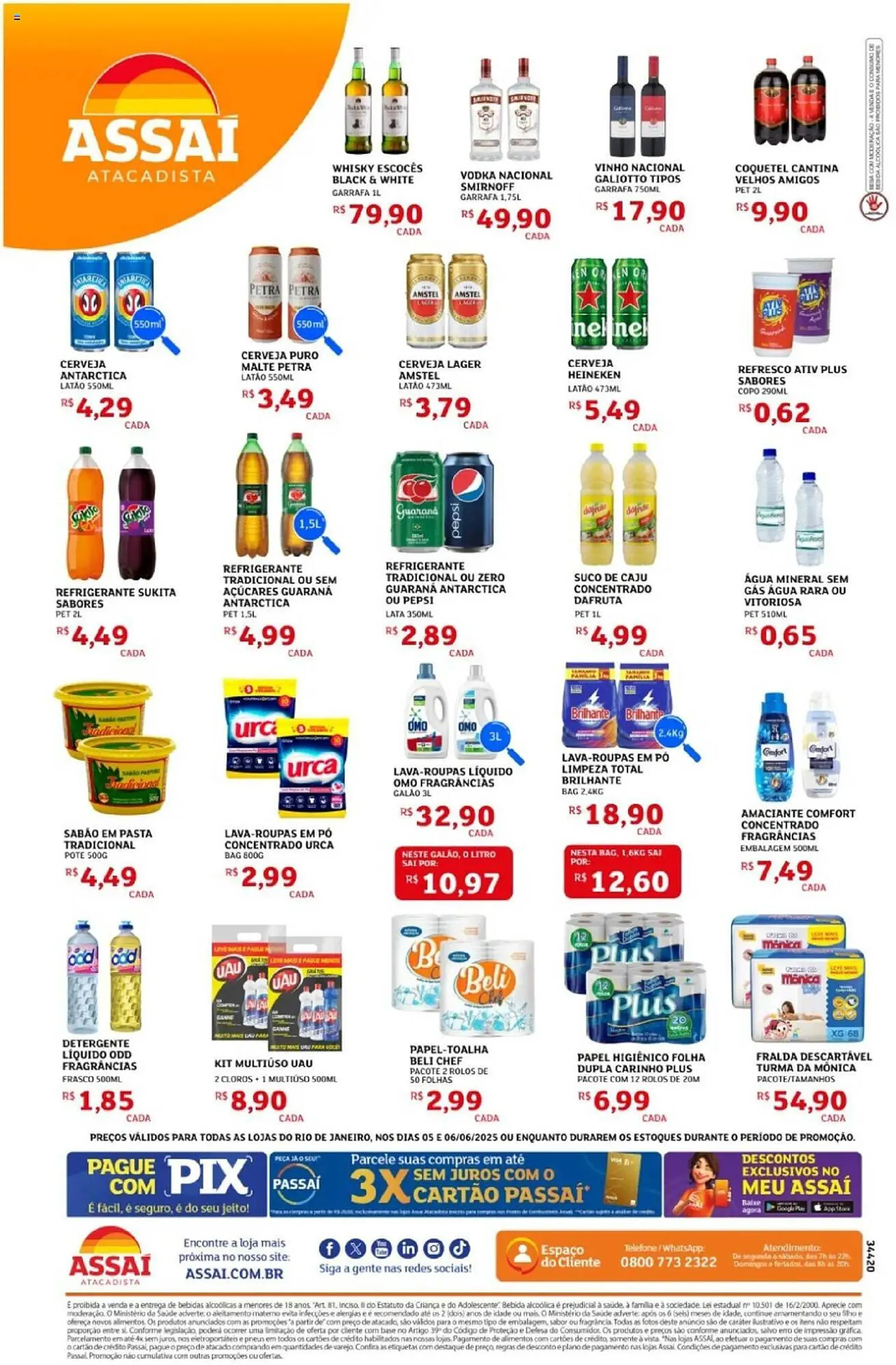 Encarte de Catálogo Assaí Atacadista 5 de junho até 6 de junho 2025 - Pagina 2
