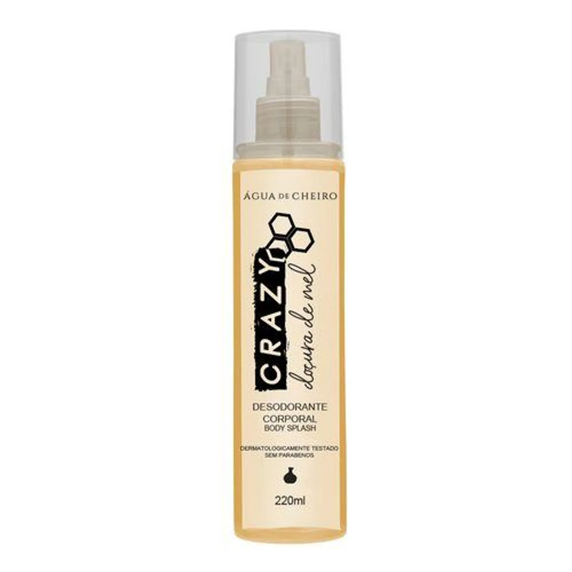 Body Splash Crazy Doçura de Mel 220ml