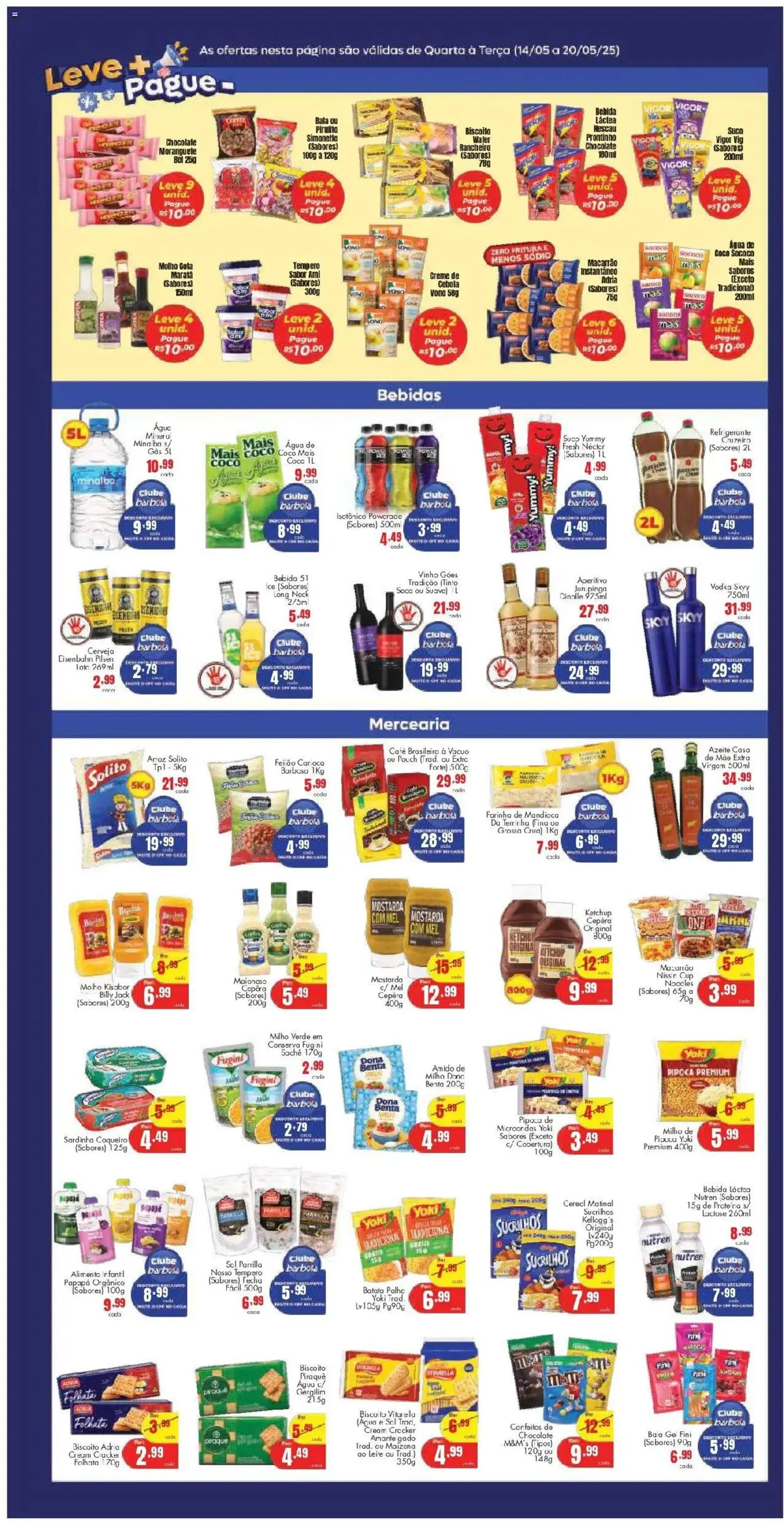 Encarte de Barbosa Supermercados - Ofertas Rede e Interior 14 de maio até 20 de maio 2025 - Pagina 3