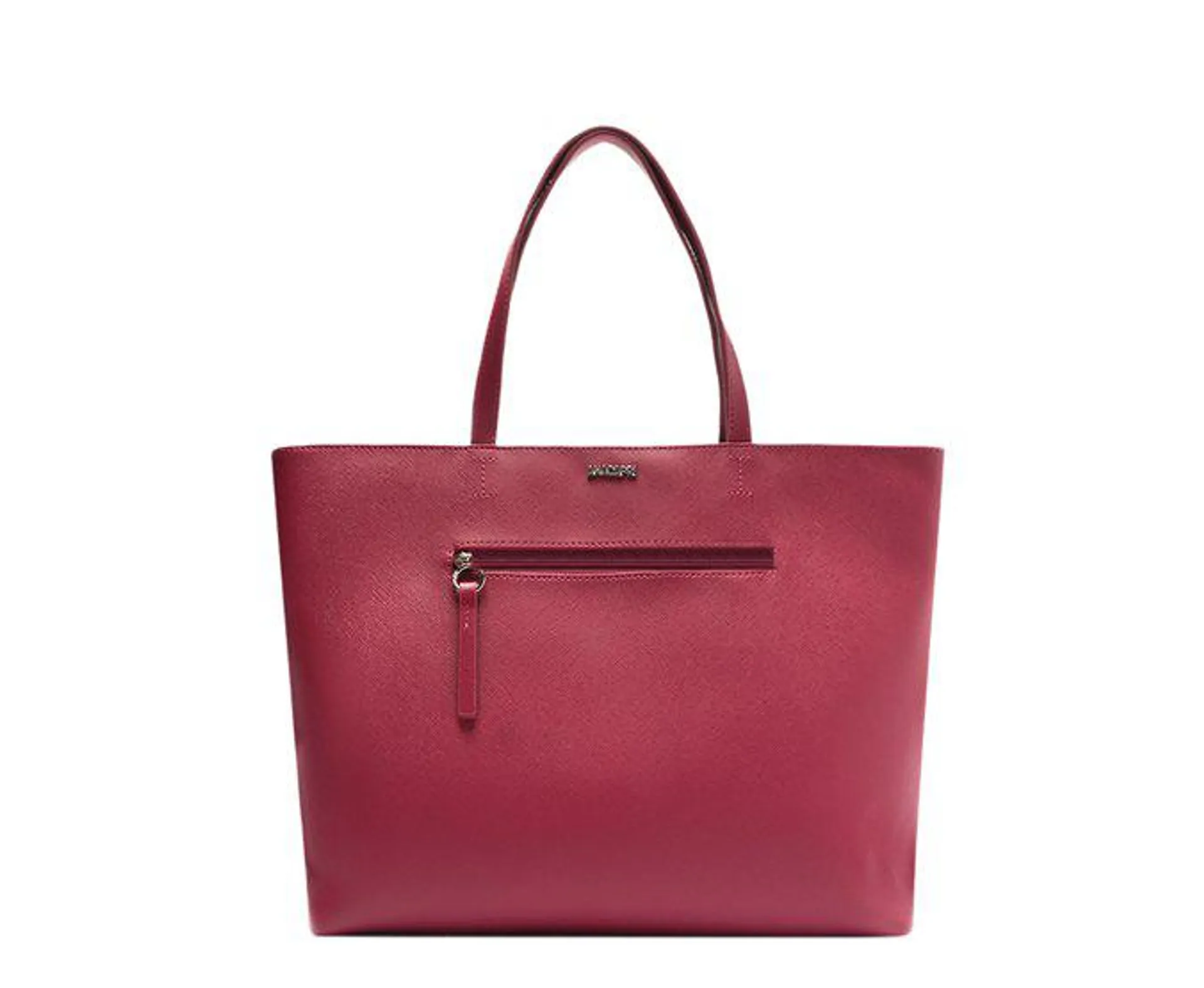 Bolsa Shopping Grande Rosa Safiano