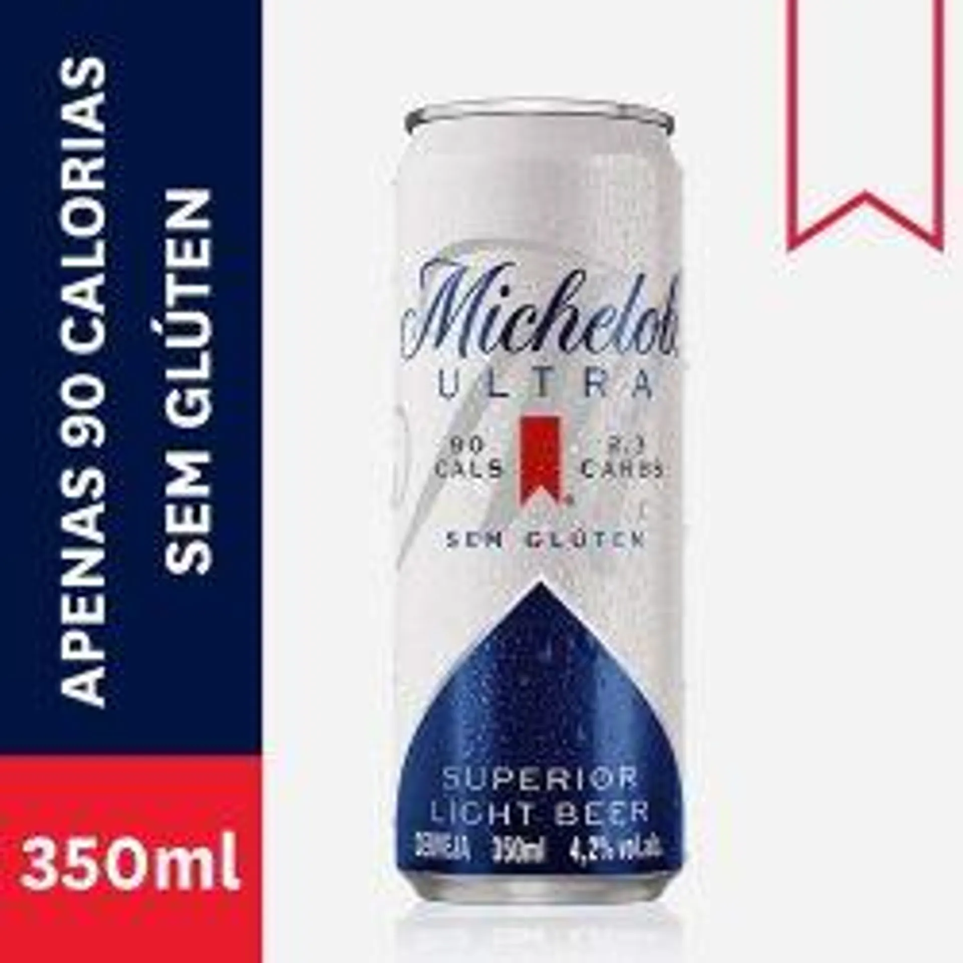 Cerveja Superior Light Michelob Ultra Lata 350ml