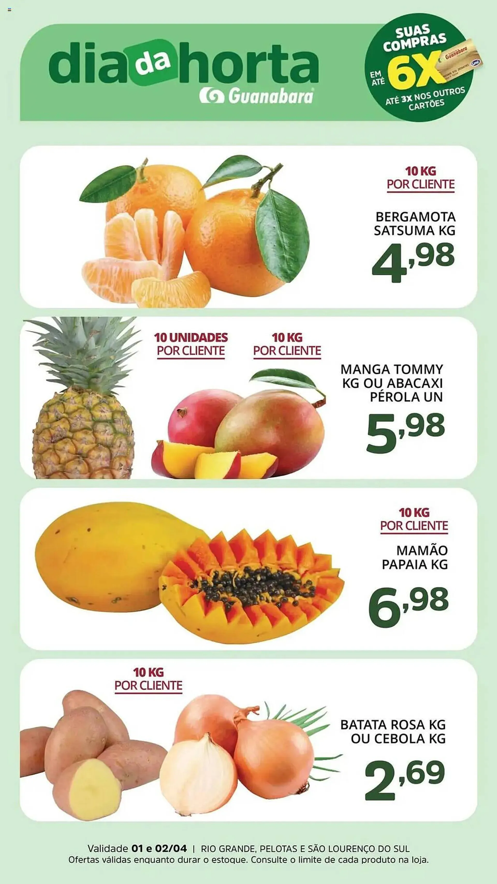 Encarte de Catálogo Supermercados Guanabara 1 de abril até 2 de abril 2025 - Pagina 3
