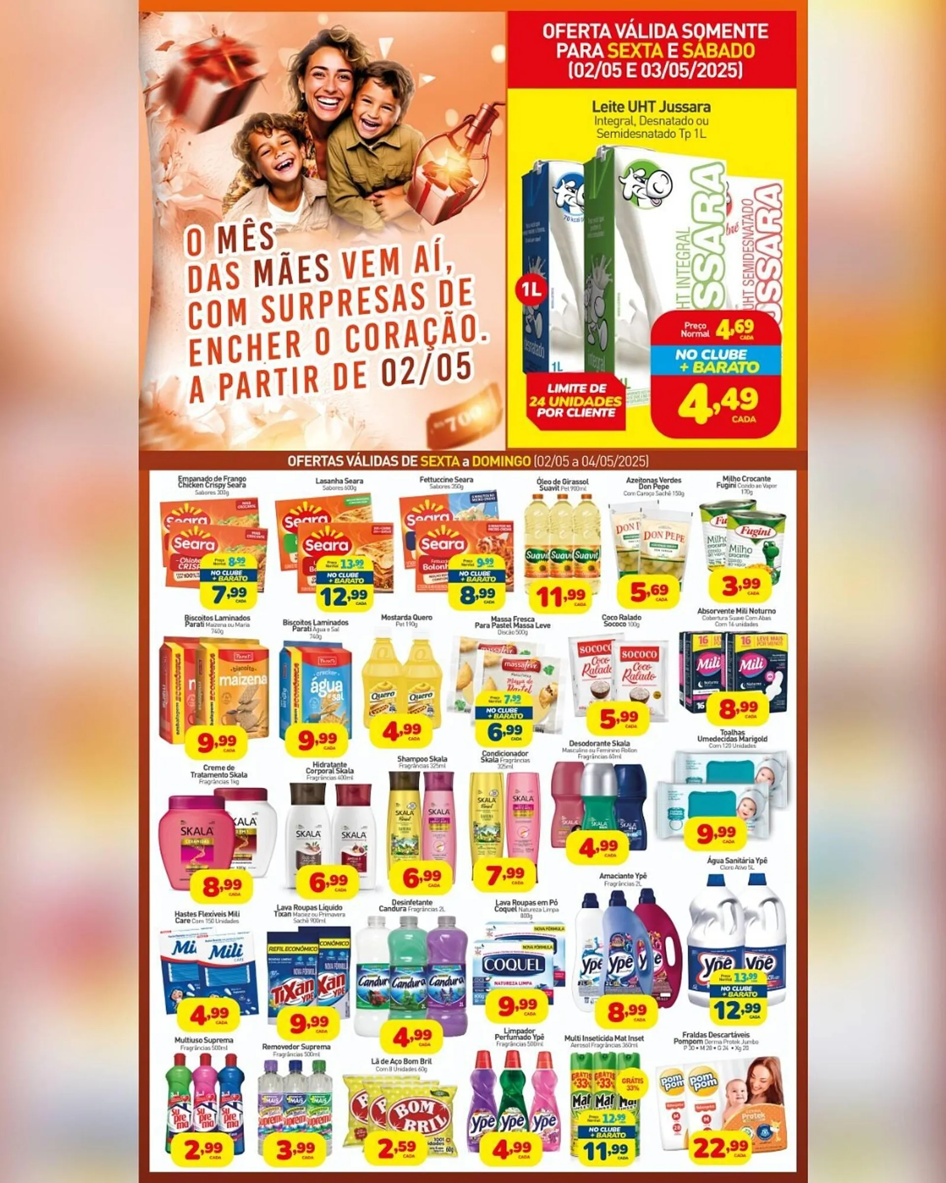 Encarte de Catálogo Rede Bom Lugar 28 de abril até 30 de abril 2025 - Pagina 3