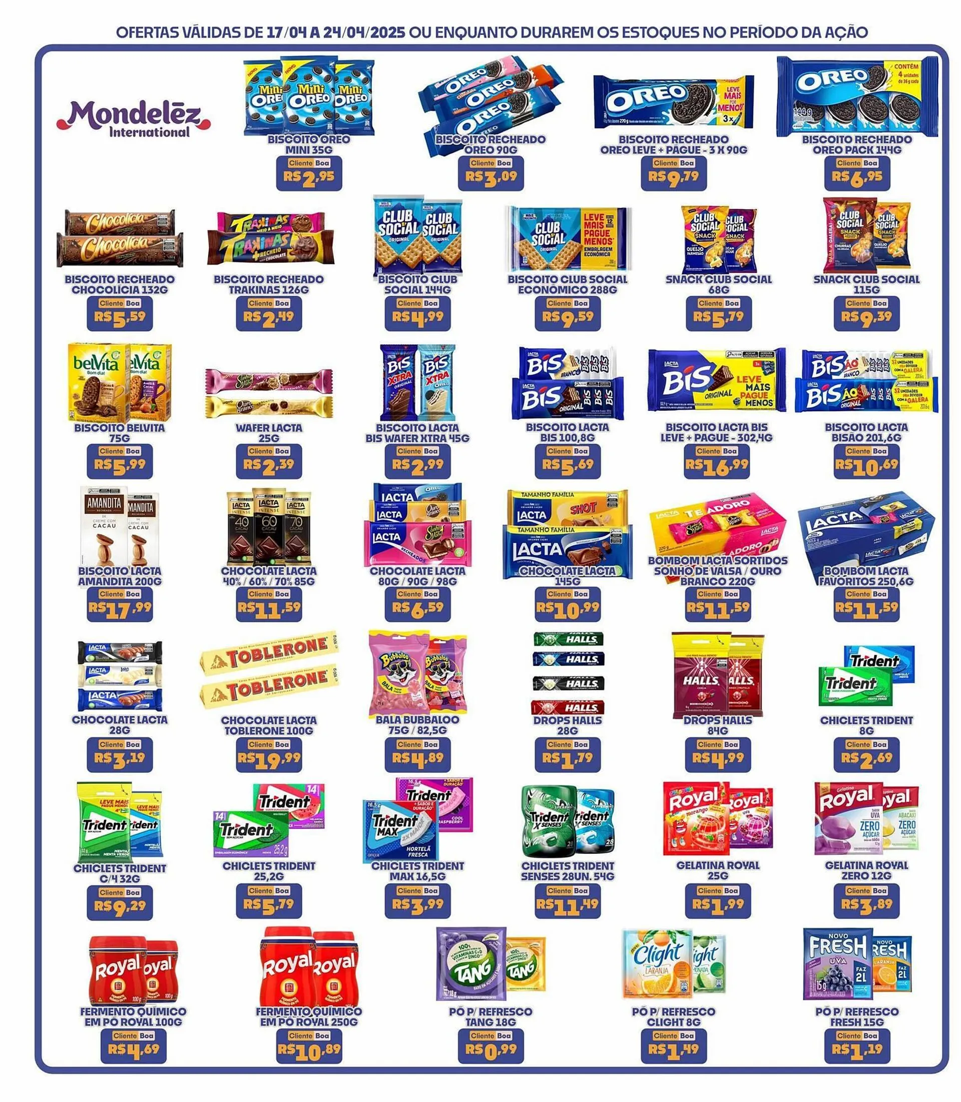Encarte de Catálogo Boa Supermercados 17 de abril até 24 de abril 2025 - Pagina 2
