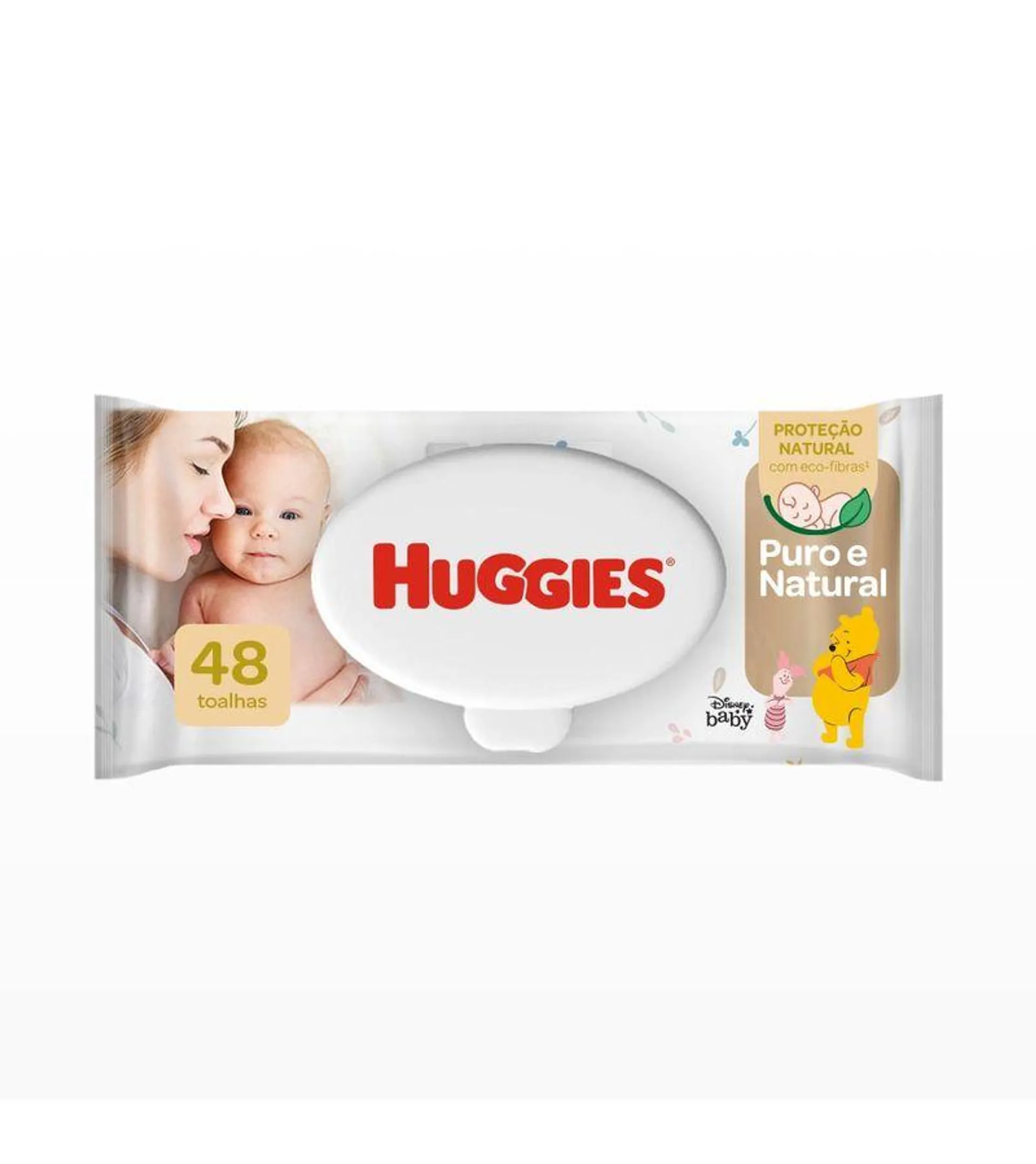 Toalhas Umedecidas Huggies Pure Care 48 Unidades