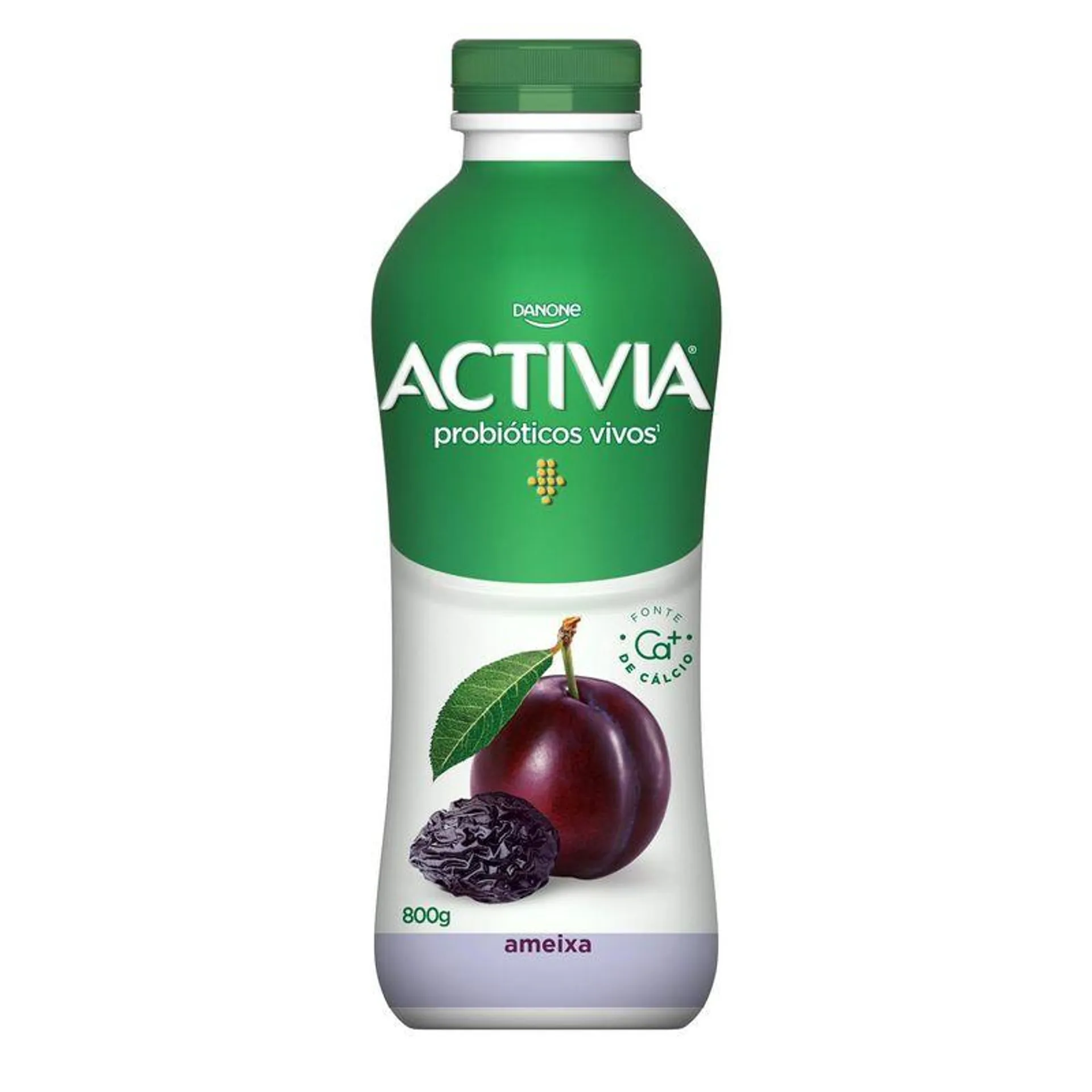 Leite Fermentado Parcialmente Desnatado Activia Ameixa 800g