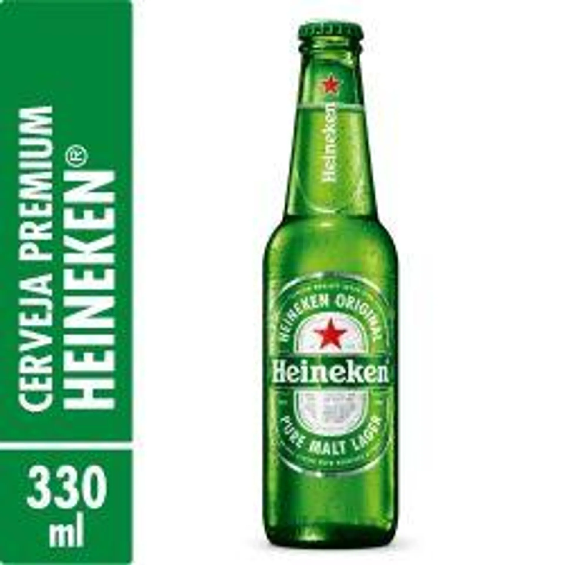 Cerveja Heineken 330ml Long Neck