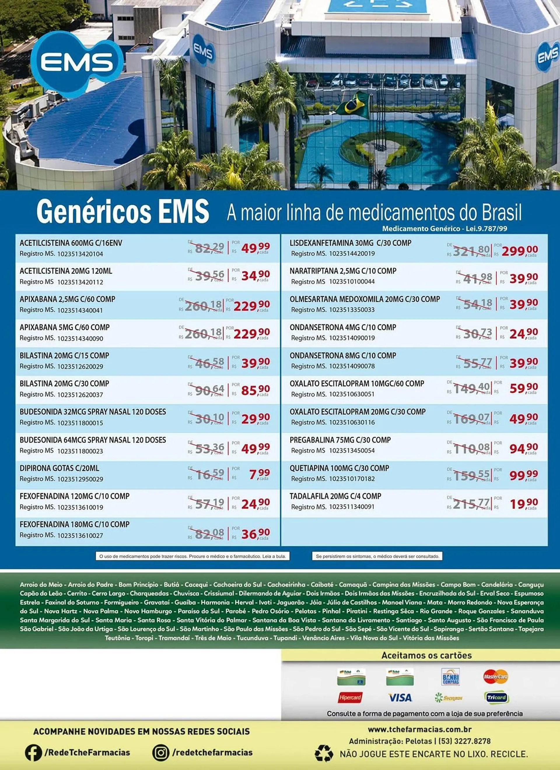 Encarte de Catálogo Tchê Farmácias 2 de maio até 31 de maio 2025 - Pagina 8