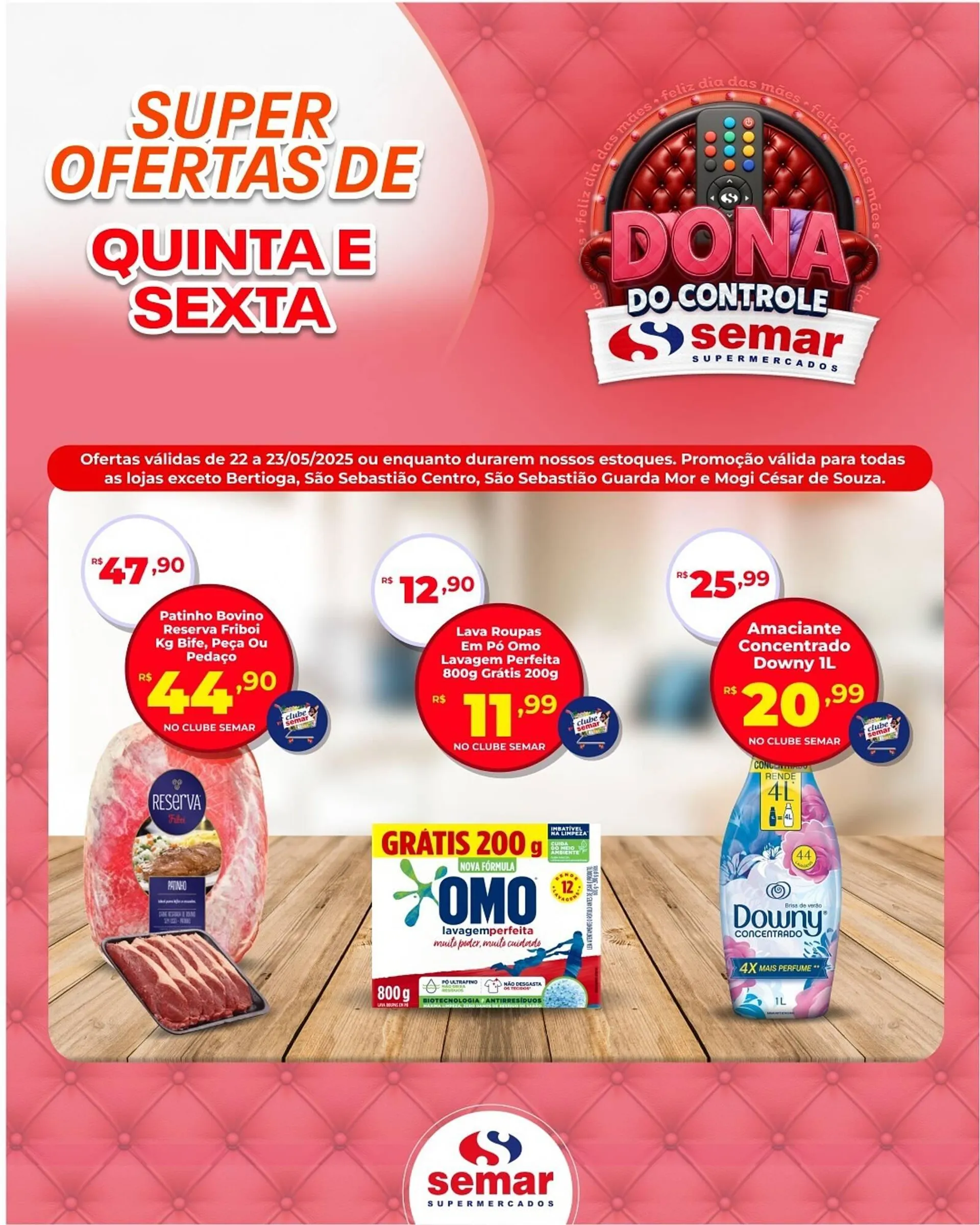 Encarte de Catálogo Semar Supermercado 22 de maio até 23 de maio 2025 - Pagina 3