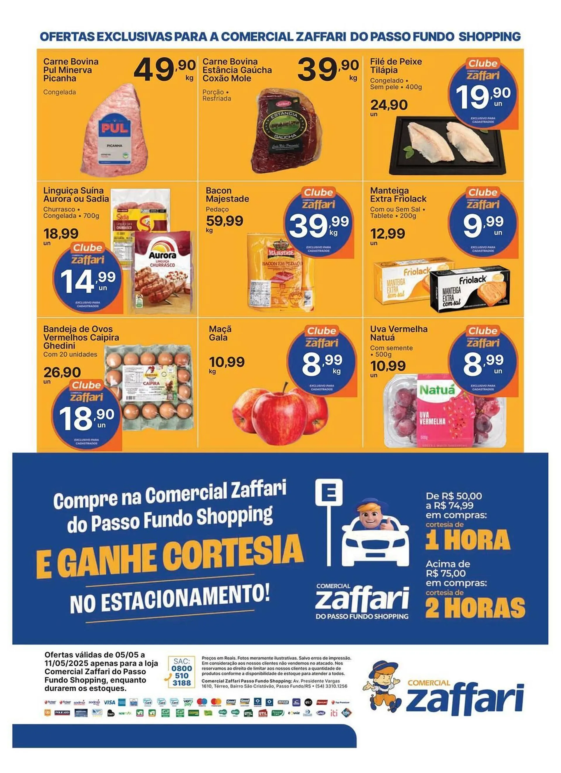 Encarte de Catálogo Comercial Zaffari 9 de maio até 11 de maio 2025 - Pagina 2