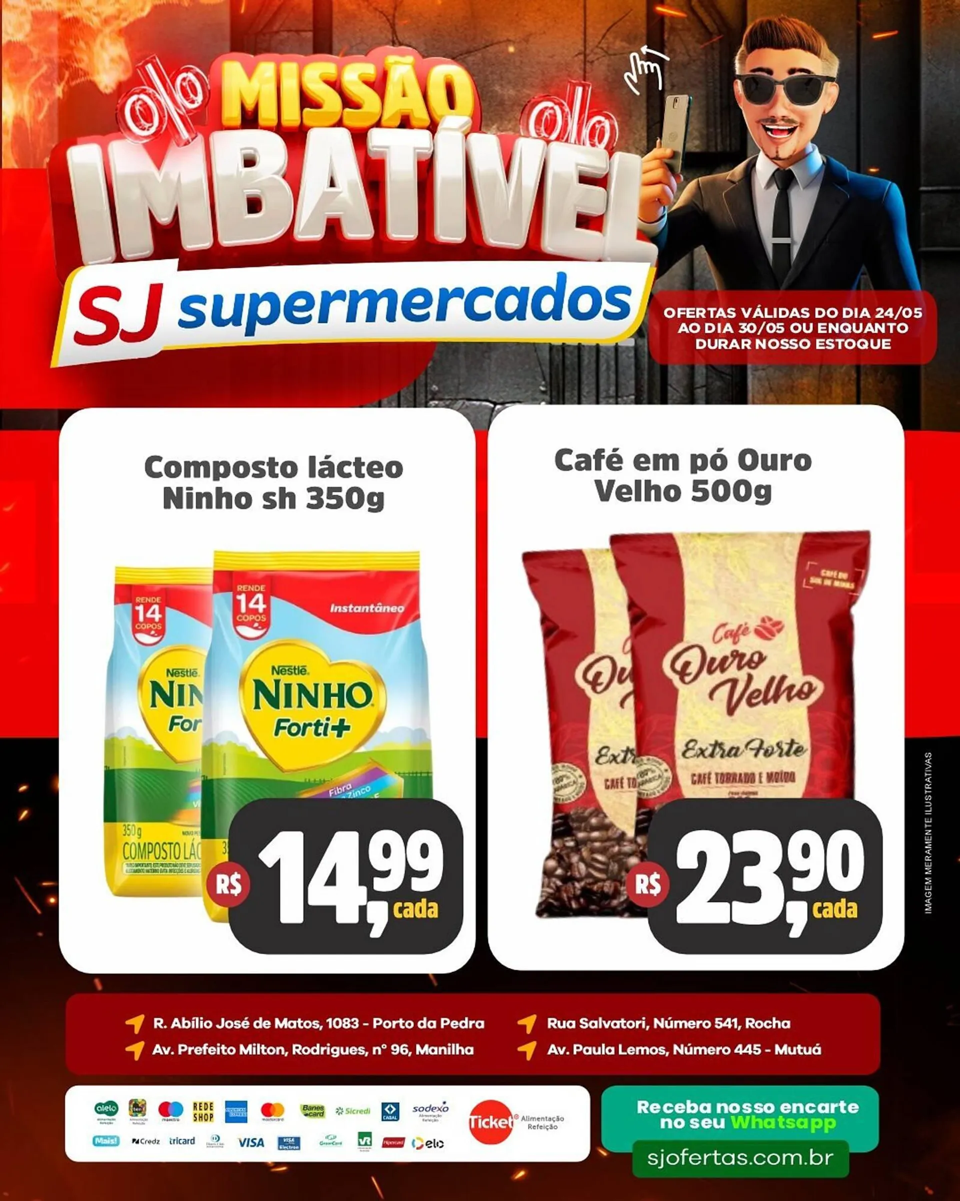Encarte de Catálogo Sj Supermercados 24 de maio até 25 de maio 2025 - Pagina 4